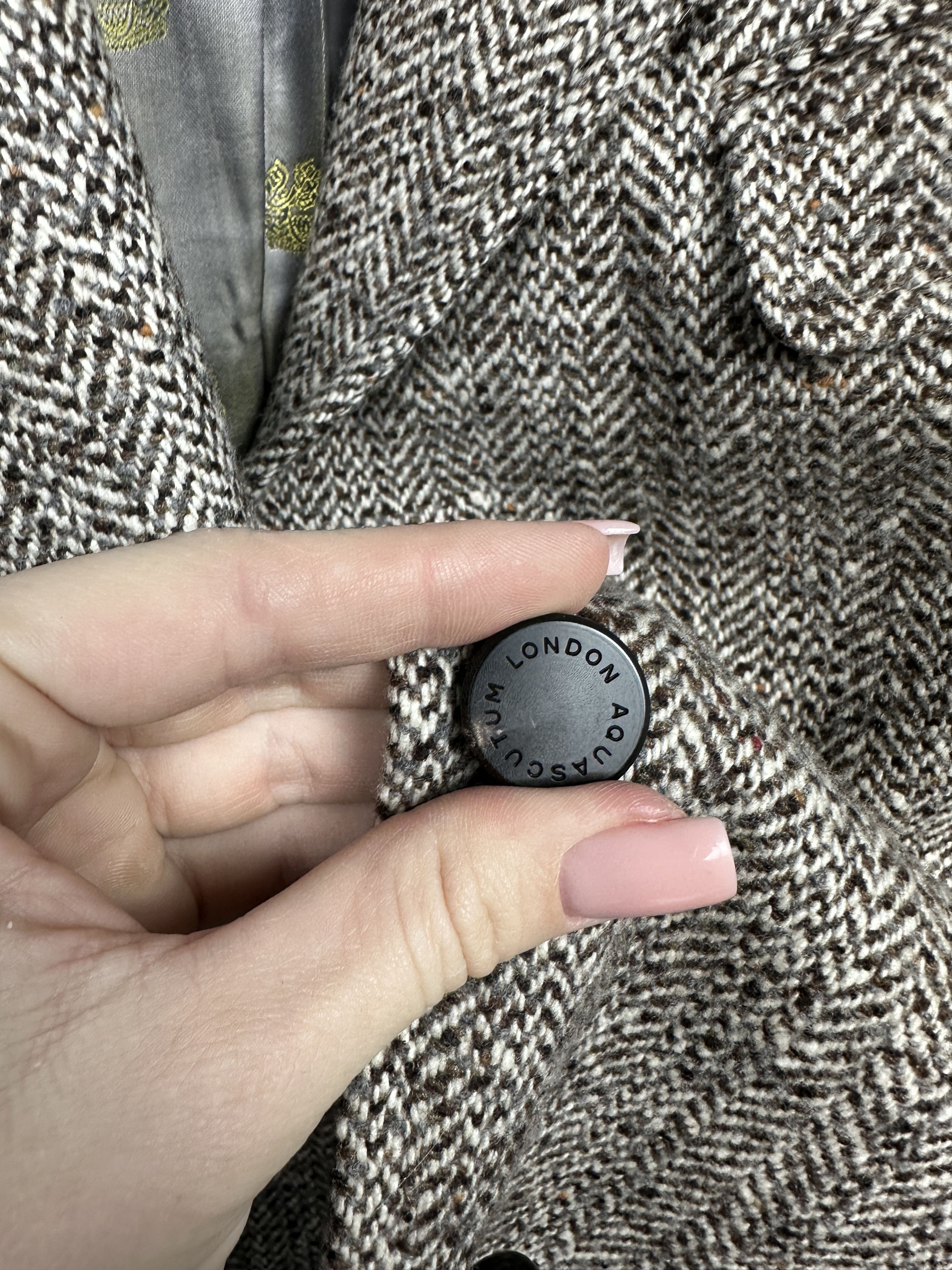 Aquascutum Aquascutum Womens Wool Blazer Jacket Size XL / US 12-14 / IT 48-50 - 5 Thumbnail