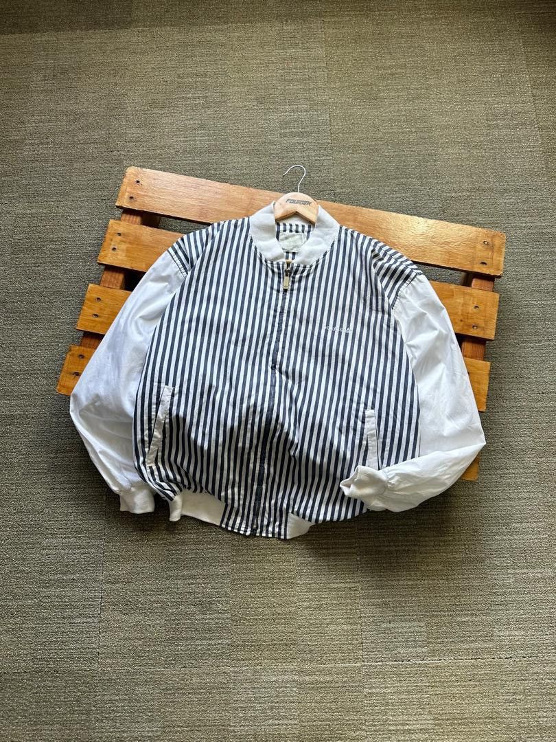 Adidas VINTAGE ADIDAS CANDY STRIPE JACKET Size US L / EU 52-54 / 3 - 1 Thumbnail