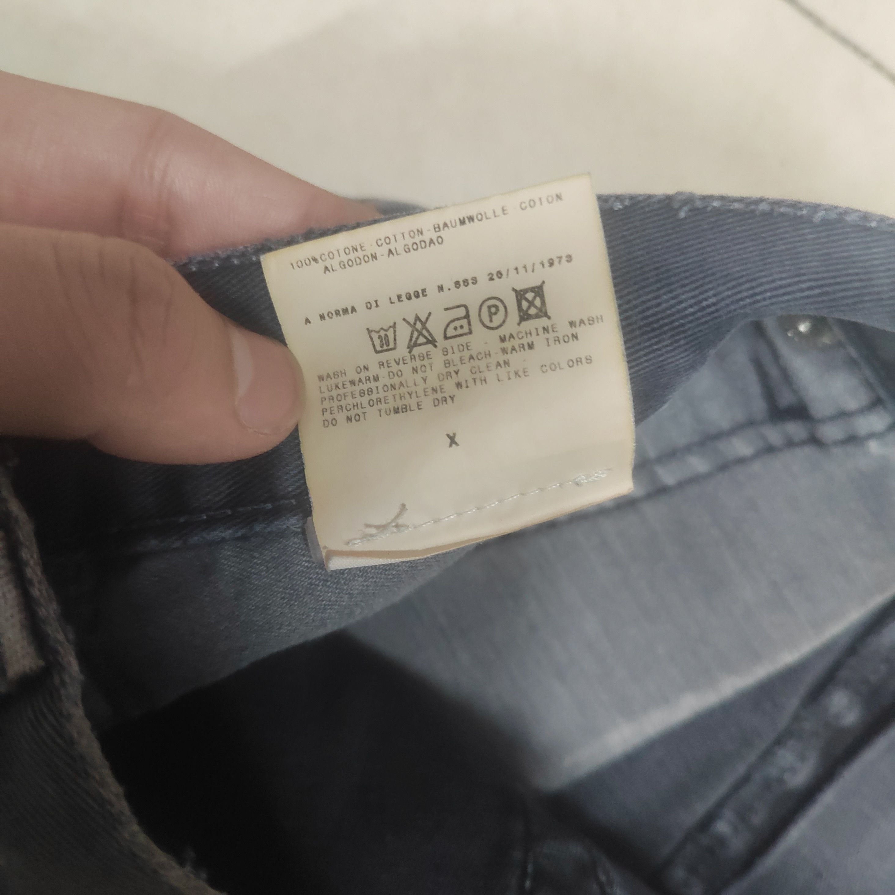Dolce & Gabbana vintage dolce&gabbana washed faded pants Size US 40 / EU 56 - 8 Thumbnail