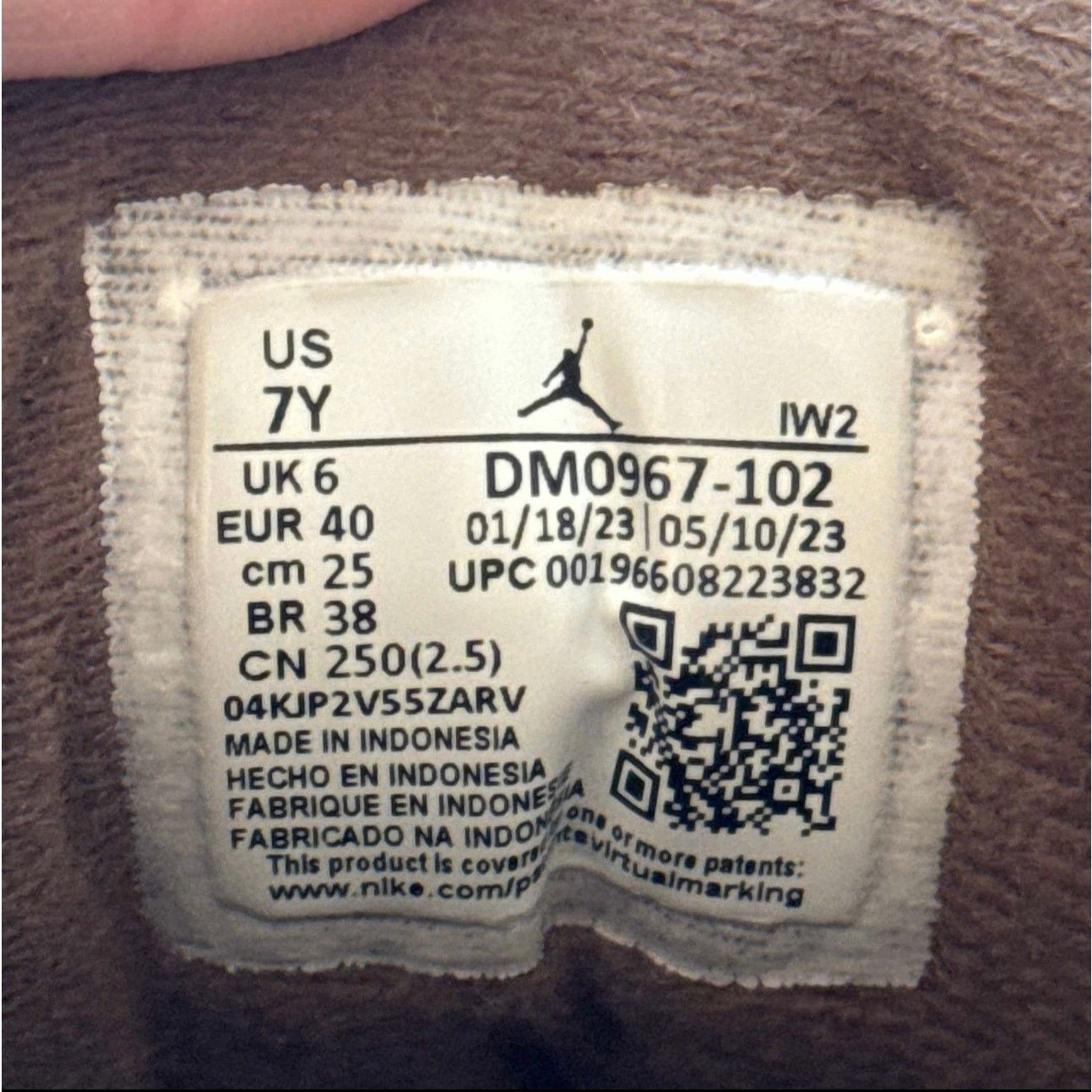 Jordan Brand × Nike Size 6.5 - Nike Air Jordan 3 Retro GS Palomino Men's Shoes Size US 6.5 / EU 39-40 - 7 Thumbnail