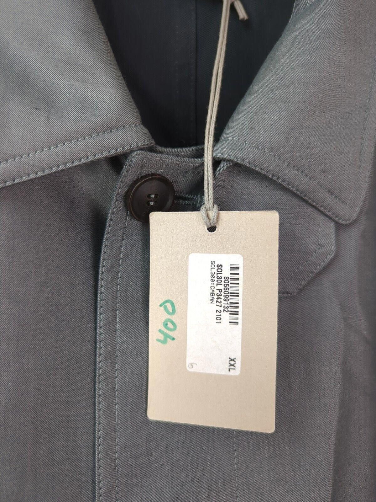 Brioni NWT $4450 BRIONI Sz XXL Gray Silk Cotton Outer Jacket Coat Size US XXL / EU 58 / 5 - 3 Thumbnail
