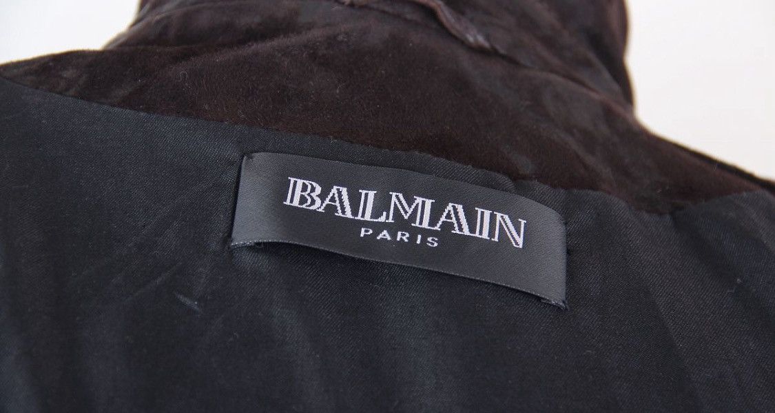 Balmain Balmain 2011 Runway Leather Raccoon Fur Cozy Jacket Size US XS / EU 42 / 0 - 5 Thumbnail