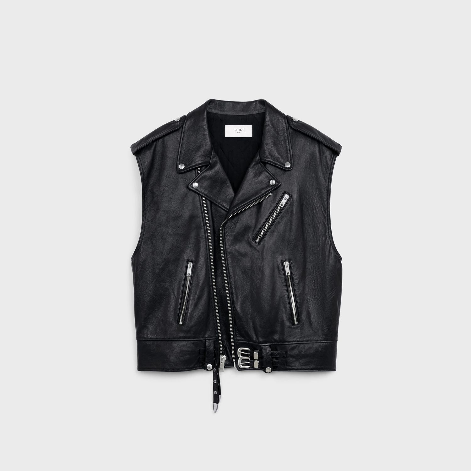 Celine Oversized Cowboy Jacket in Soft English Lambskin Size US L / EU 52-54 / 3 - 1 Thumbnail