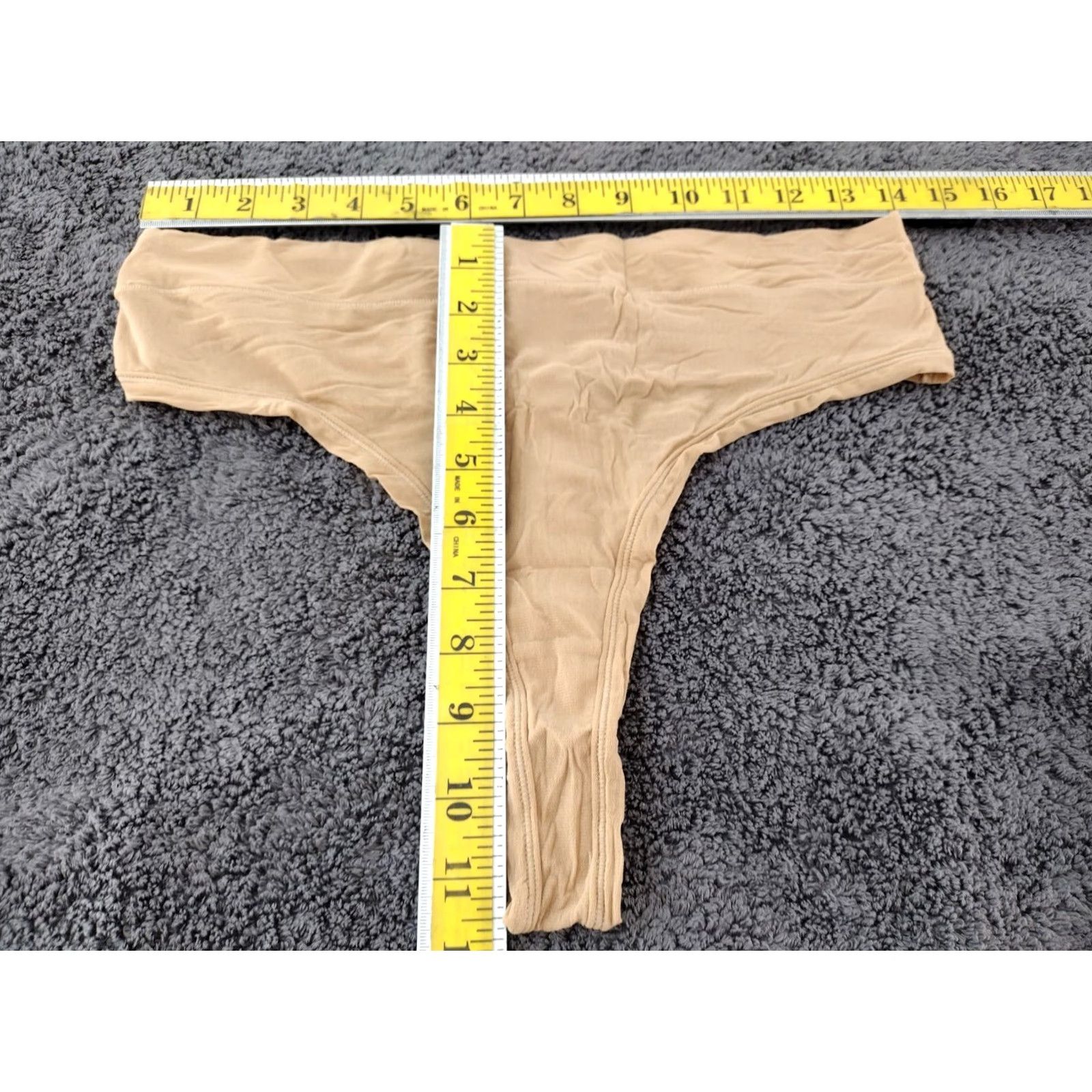 SKIMS SKIMS Panties Women’s Soft Ochre 3XL Thong XS? Wait Size 40" / US 18 - 4 Thumbnail