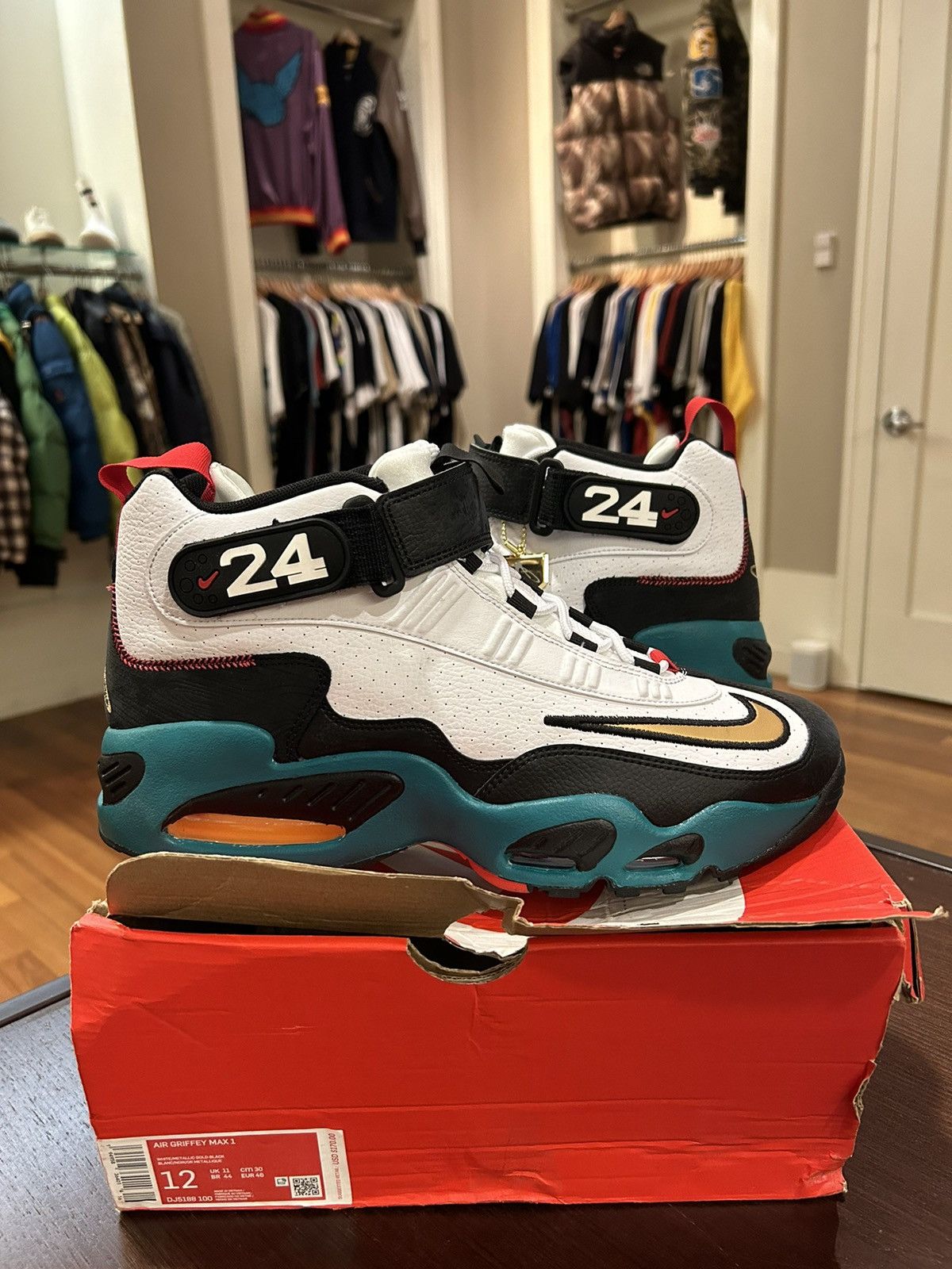 Nike Nike Air Griffey Max 1 Swingman Sweetest Swing Size US 12 / EU 45 - 2 Thumbnail
