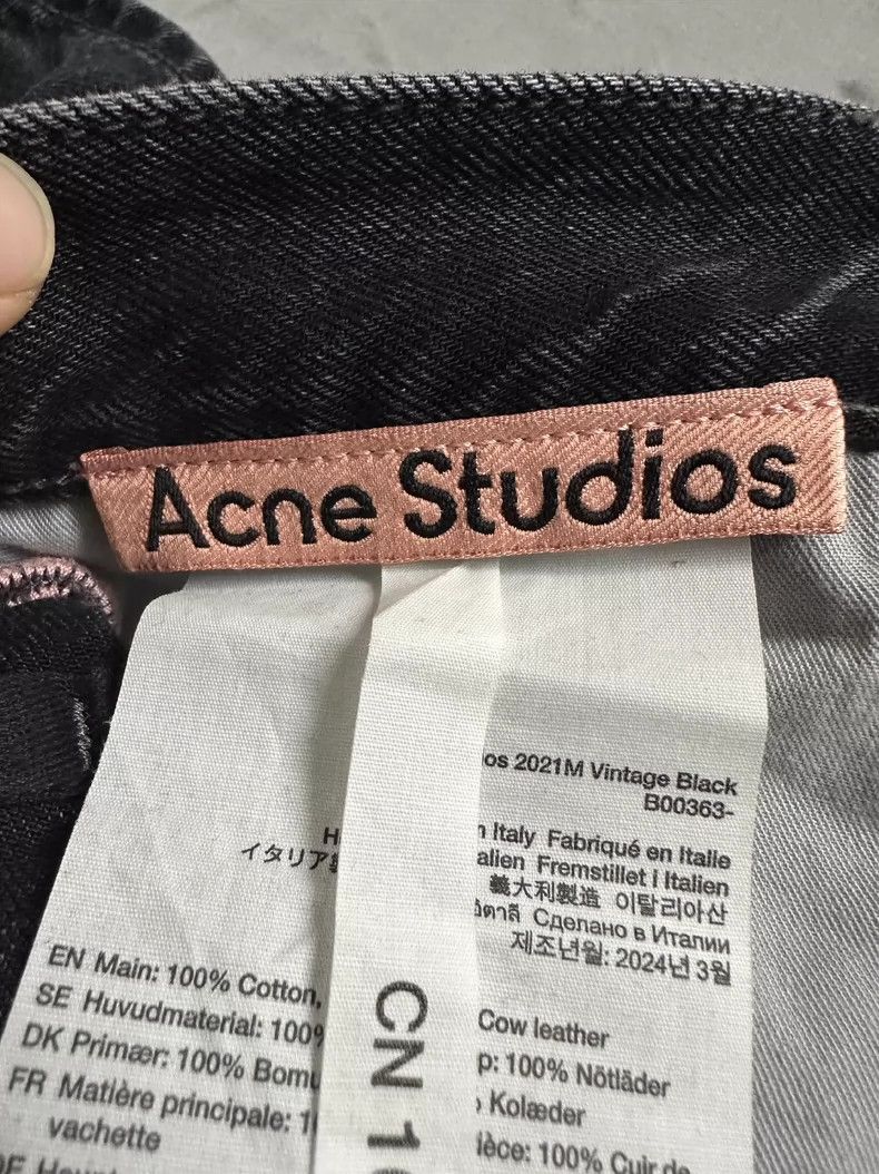 Acne Studios acne studios Loose jeans with micro rakes 2503-Nextarrow Size US 30 / EU 46 - 6 Thumbnail