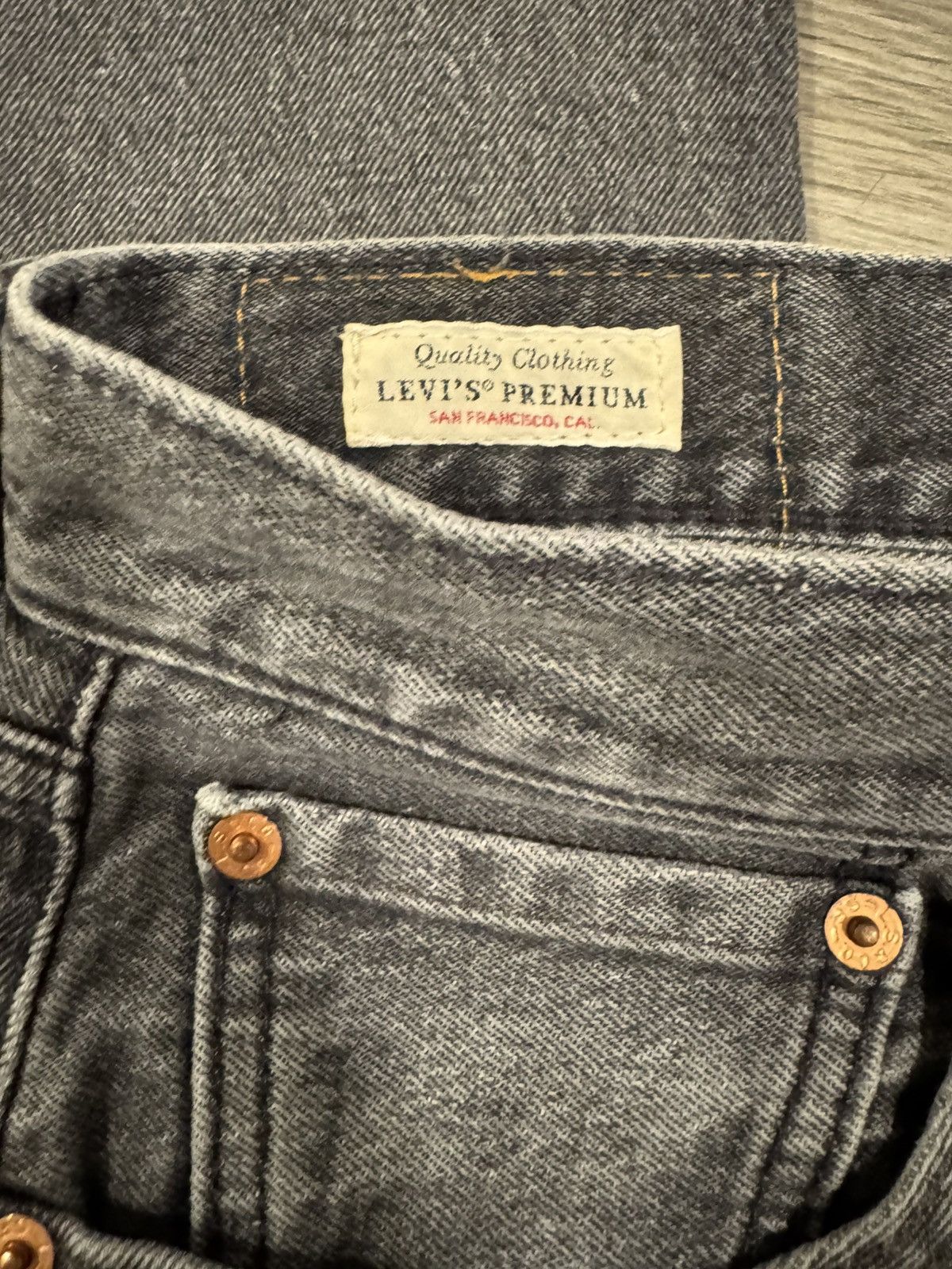 Levi's Levis 501 Denim Jeans W32 L32 Vintage Big E Size US 32 / EU 48 - 5 Thumbnail