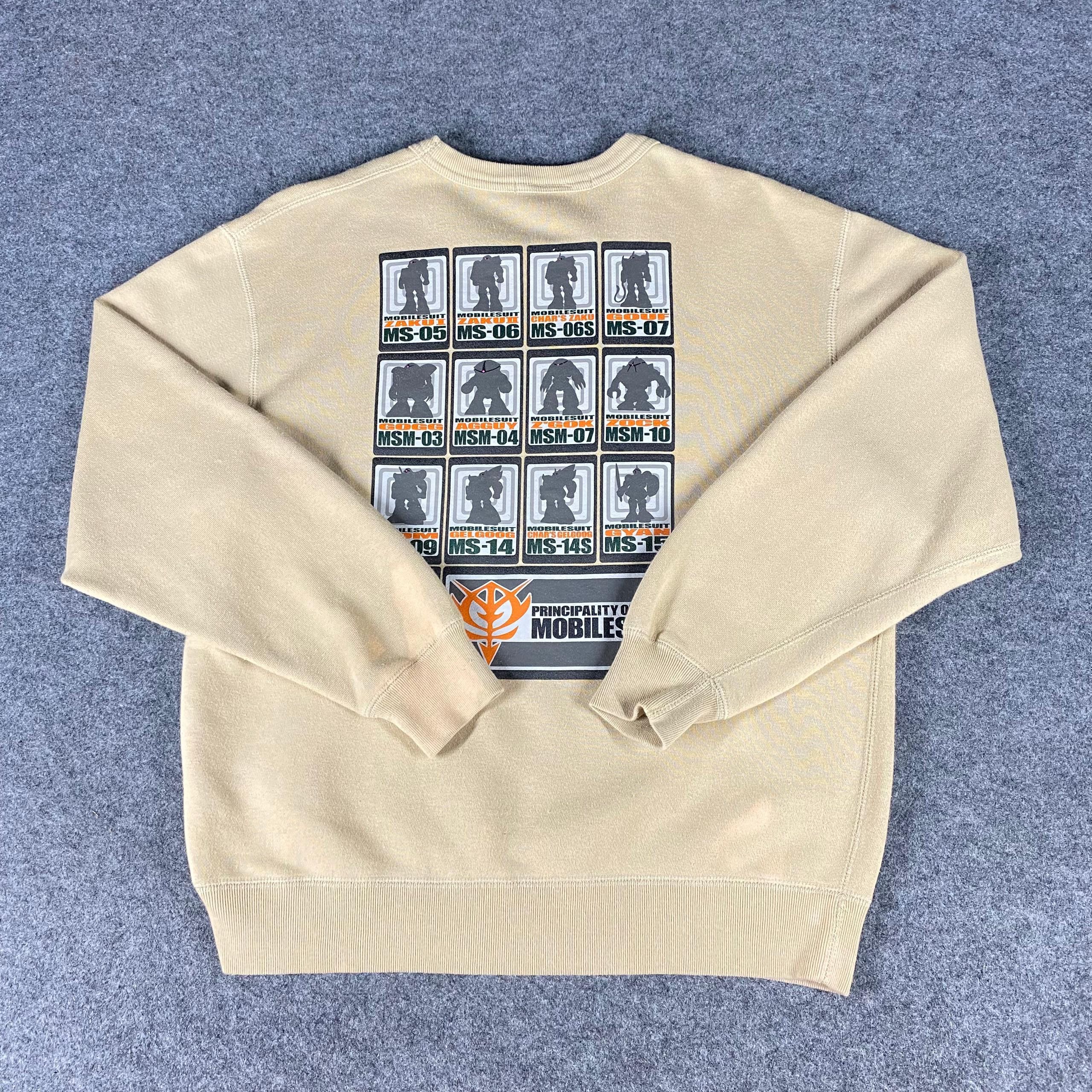 Anime Vintage Gundam Anime Promo Sweatshirt Size US L / EU 52-54 / 3 - 4 Thumbnail