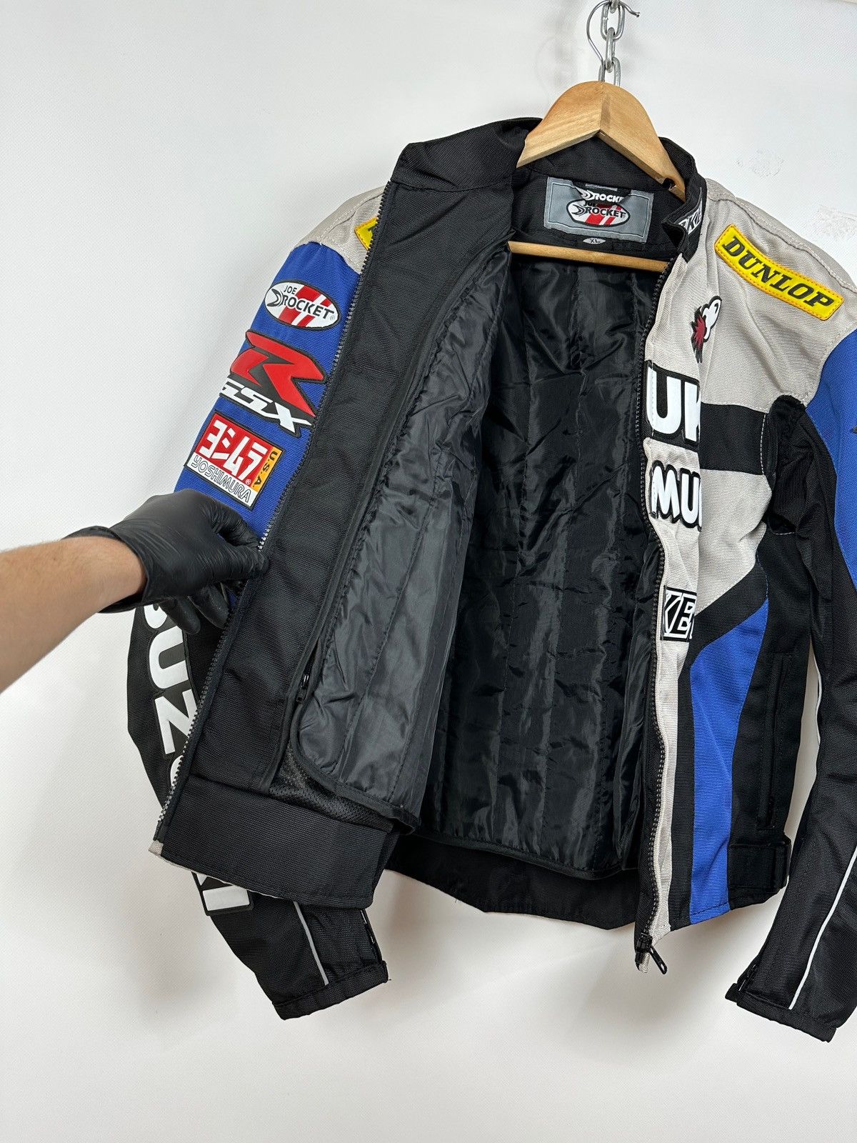 Formula 1 Vintage Suzuki Yoshi Mura Rocket Moto Racing Jacket Size US XL / EU 56 / 4 - 23 Thumbnail
