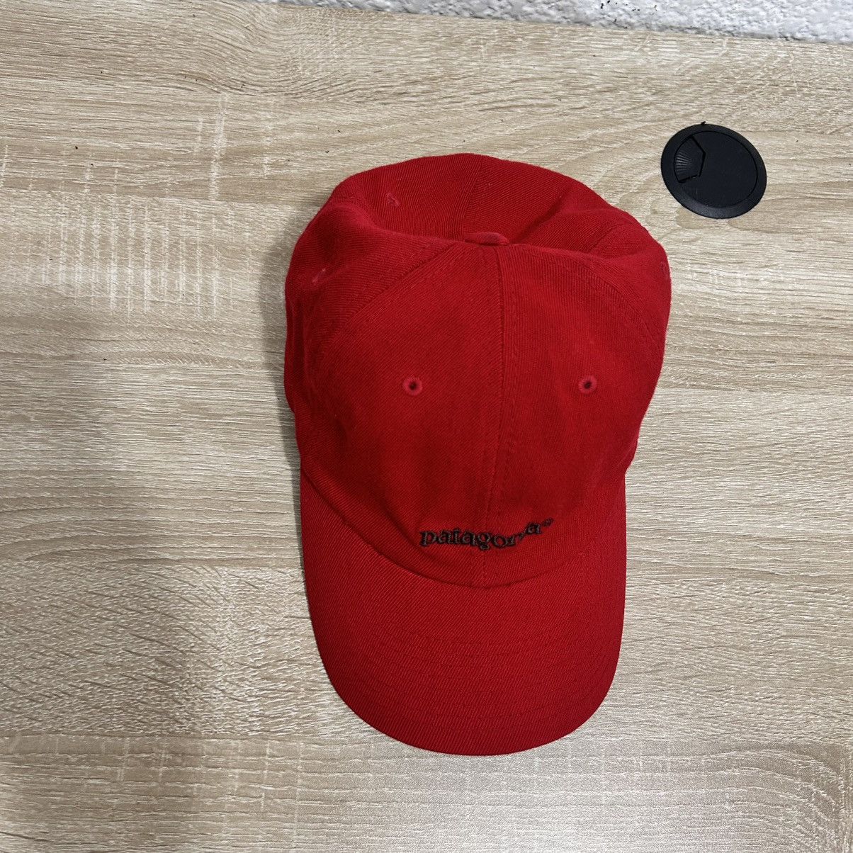 Patagonia × Vintage PATAGONIA BALL CAP RED F2004 VINTAGE HAT Size ONE SIZE - 2 Thumbnail