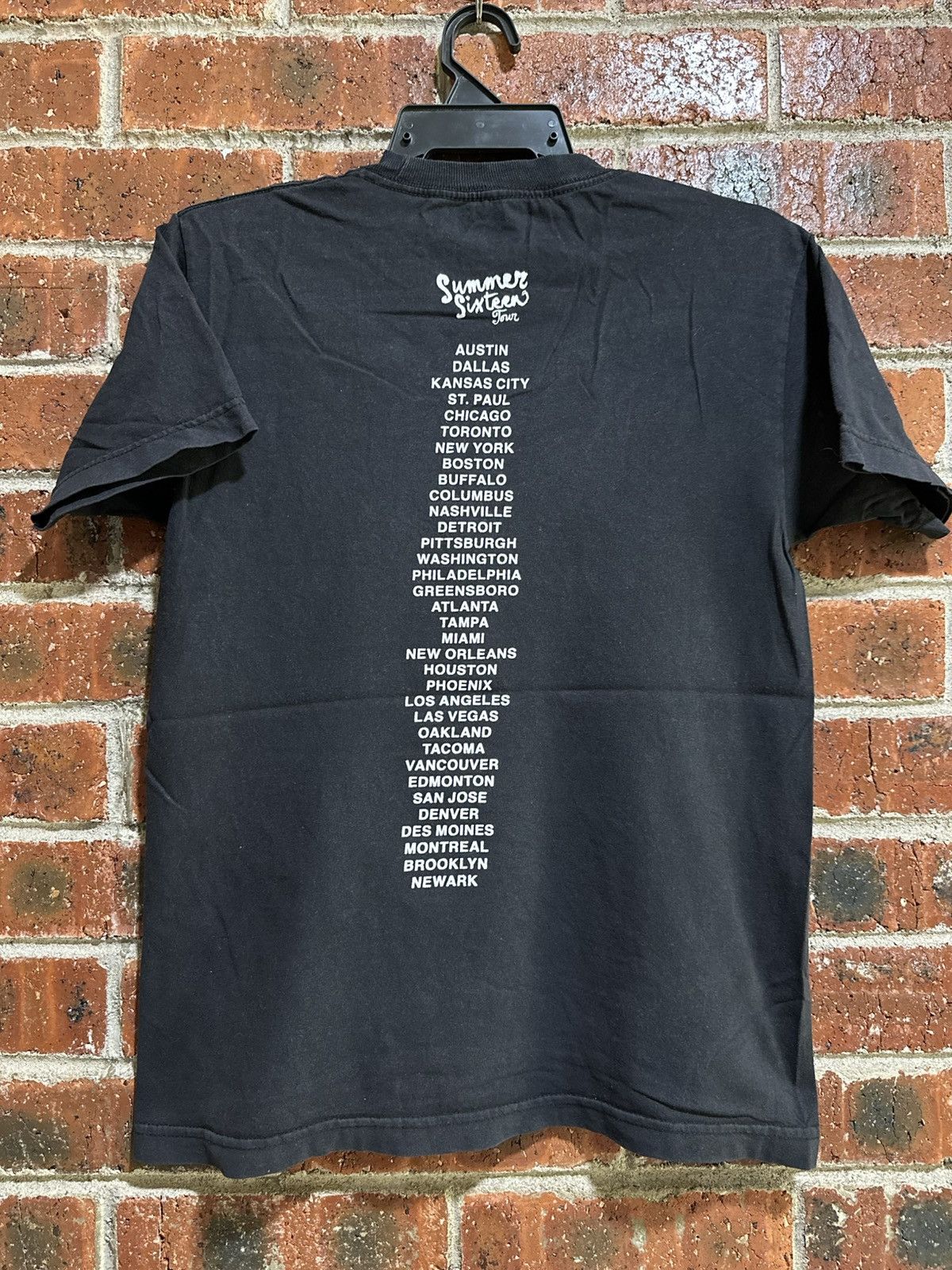 Band Tees Vintage Drake Summer Six Teen Tour Faded Tee Size US S / EU 44-46 / 1 - 8 Thumbnail