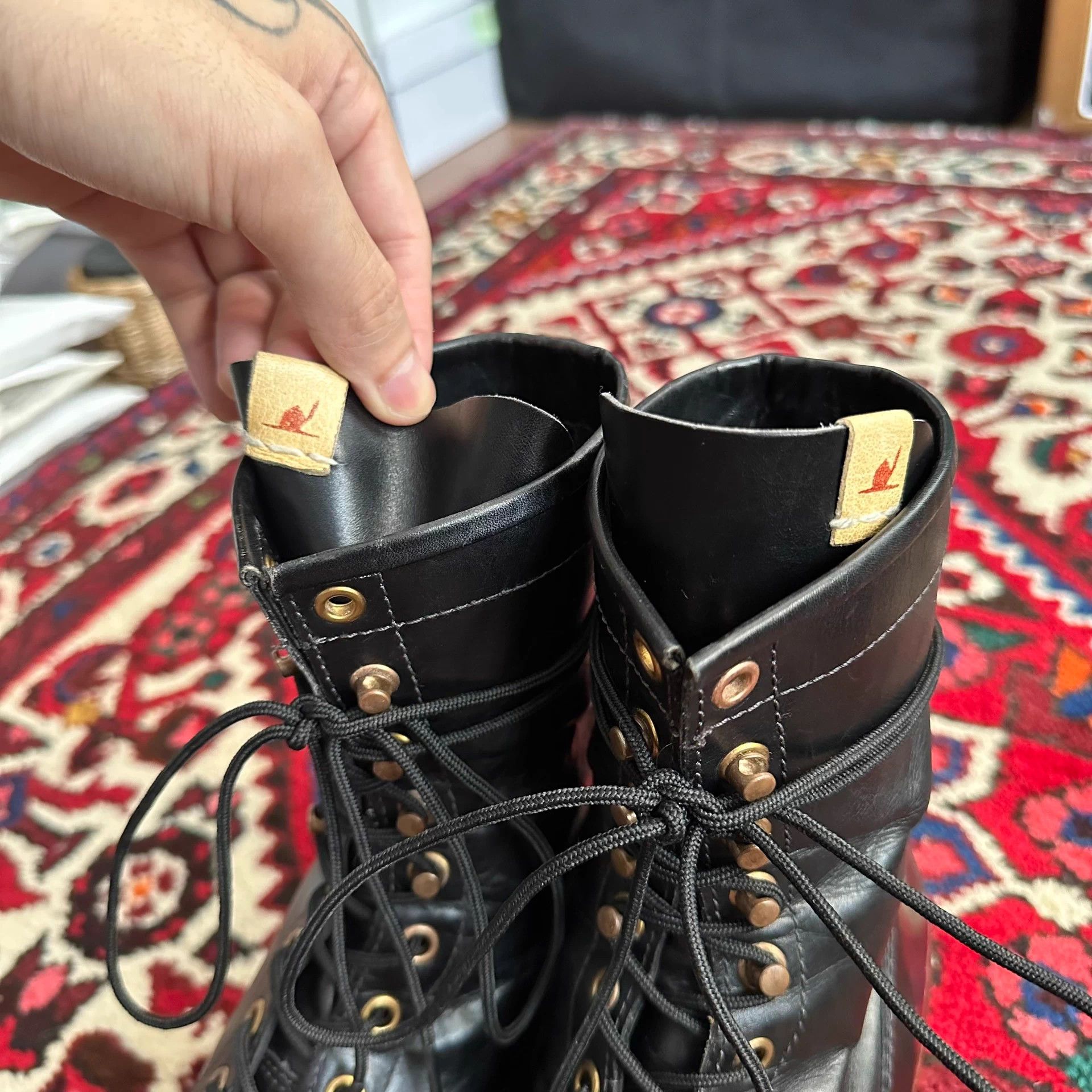 Visvim Visvim 14aw Powell Boots High Top Black 8 Size US 8 / EU 41 - 3 Thumbnail