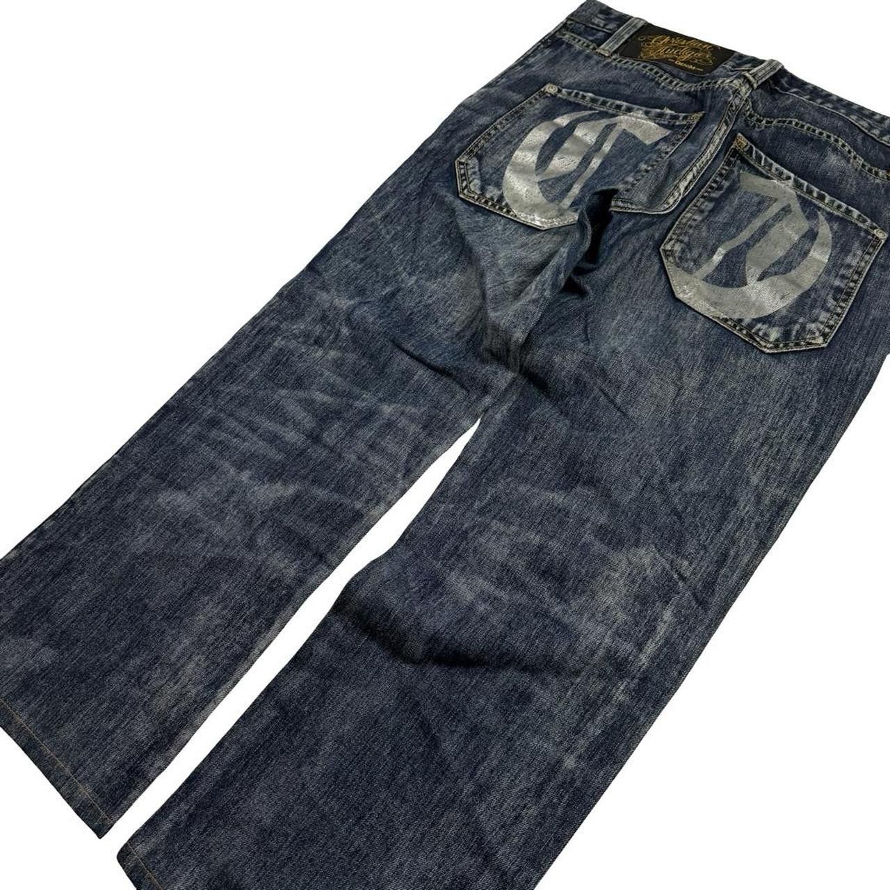 Christian Audigier Vintage Christian Audigier Denim Jeans - Waist: 36” Size US 36 / EU 52 - 5 Thumbnail