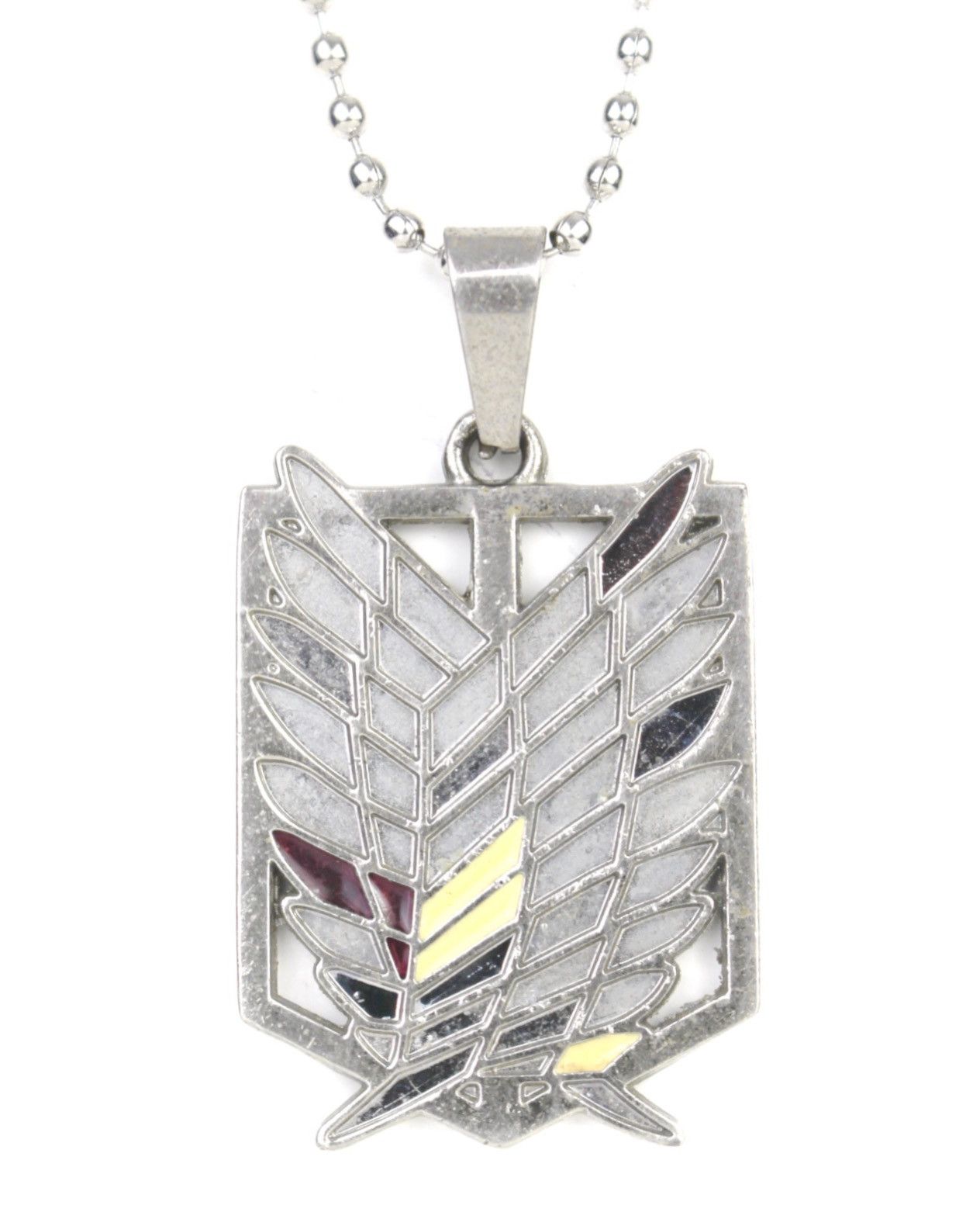 Anime 2010S ATTACK ON TITAN “SCOUT REGIMENT” METAL NECKLACE Size ONE SIZE - 1 Thumbnail