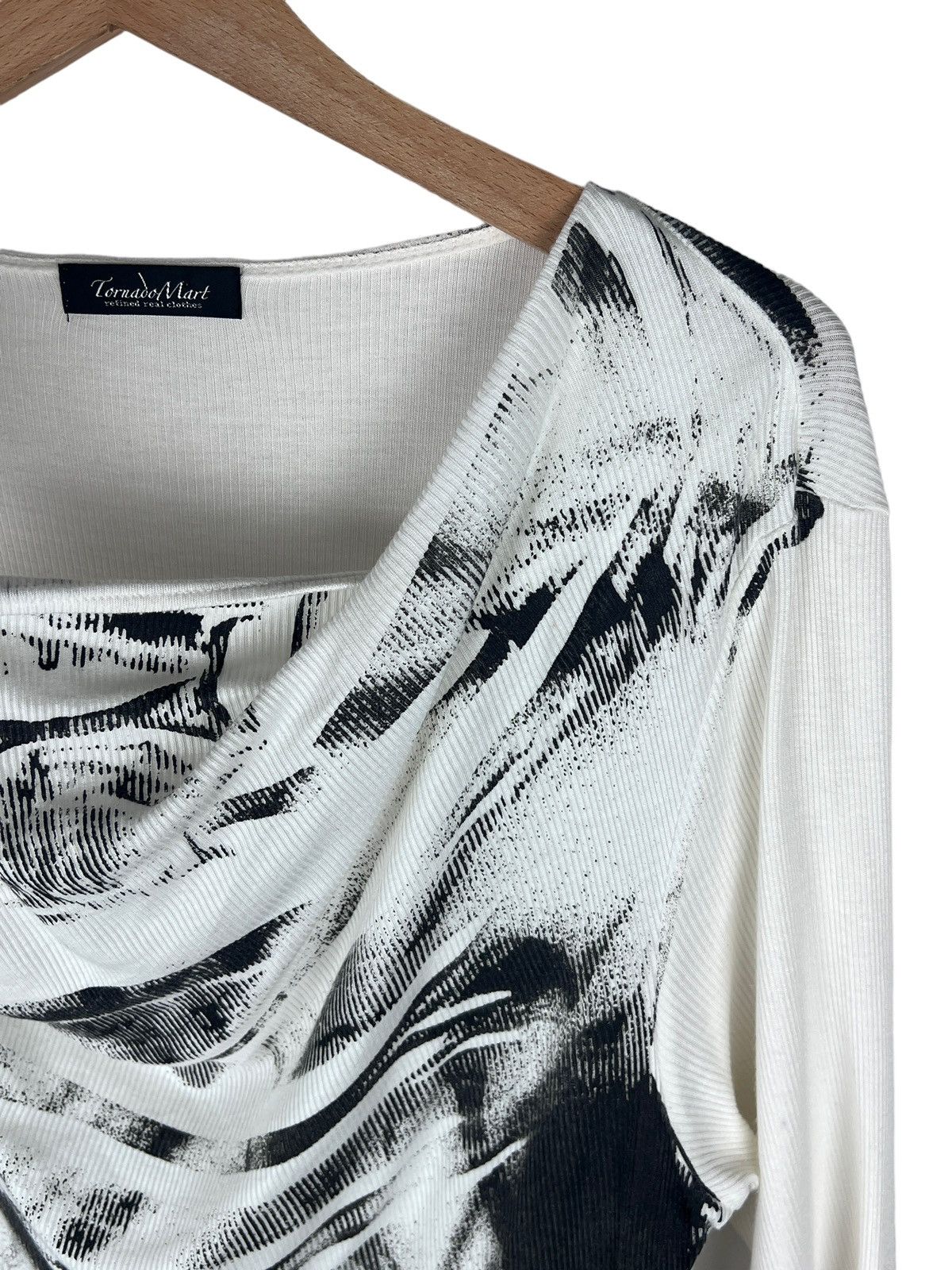 Tornado Mart Tornado Mart Trompe L’œil Printed Goth Tshirt Size US M / EU 48-50 / 2 - 7 Thumbnail