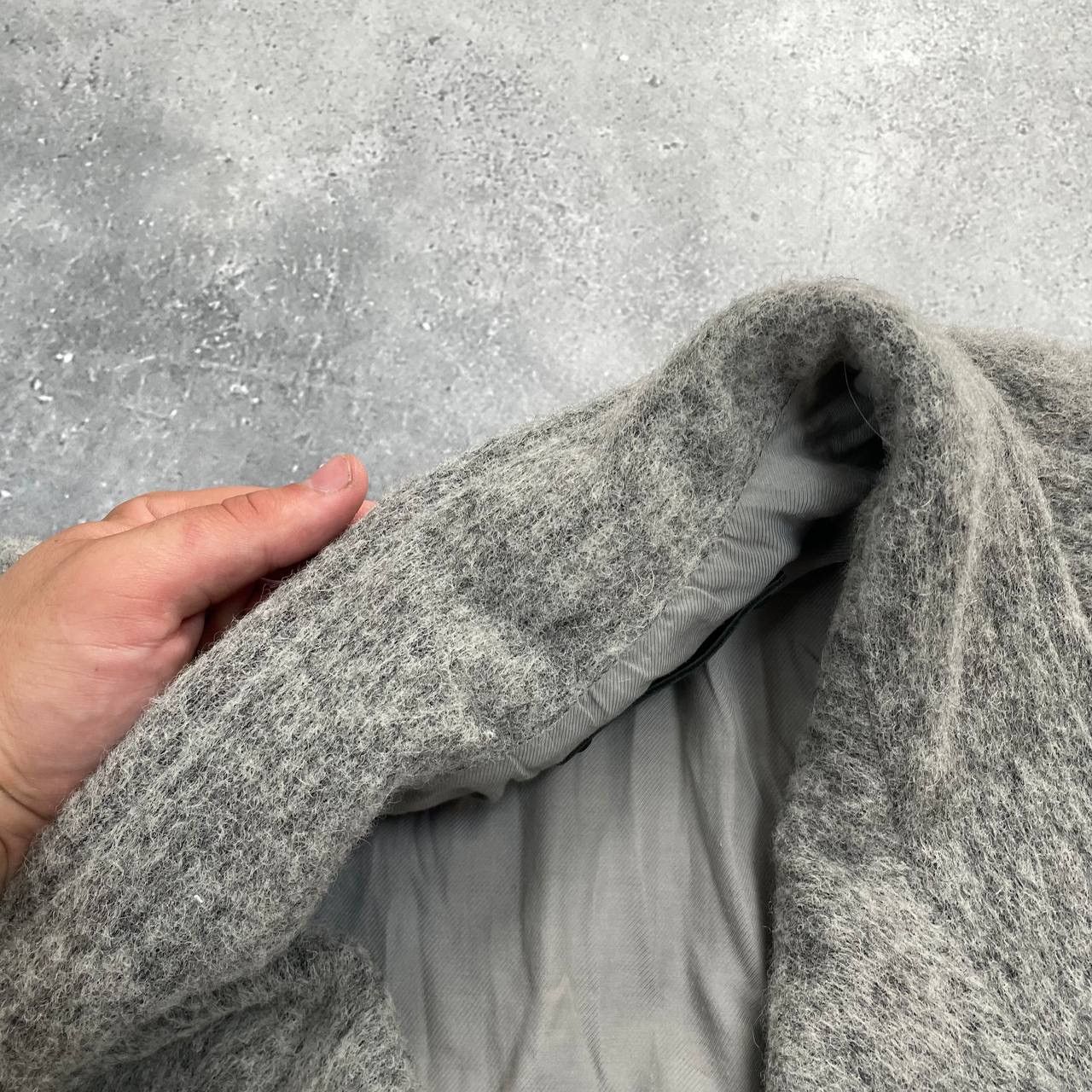 Allsaints Allsaints Meade Ricci Oversized Wool Blend Coat Women’s Gray Size M / US 6-8 / IT 42-44 - 7 Thumbnail