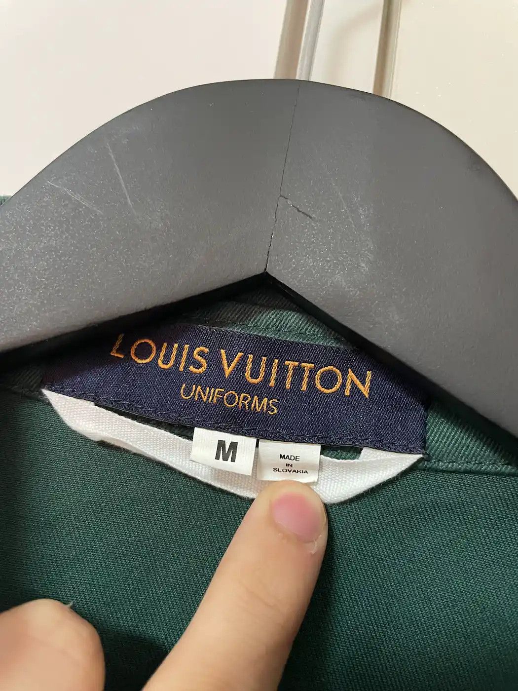 スーツ Louis Vuitton shirt Louis Vuitton Short-Sleeved Denim Workwear Shirt | REVERSIBLE