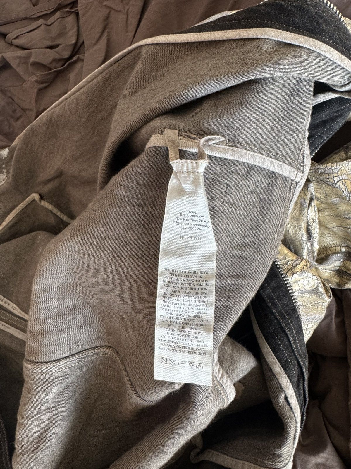 Rick Owens RARE RICK OWENS GOLD GARY JUMPSUIT Size US 32 / EU 48 - 18 Thumbnail