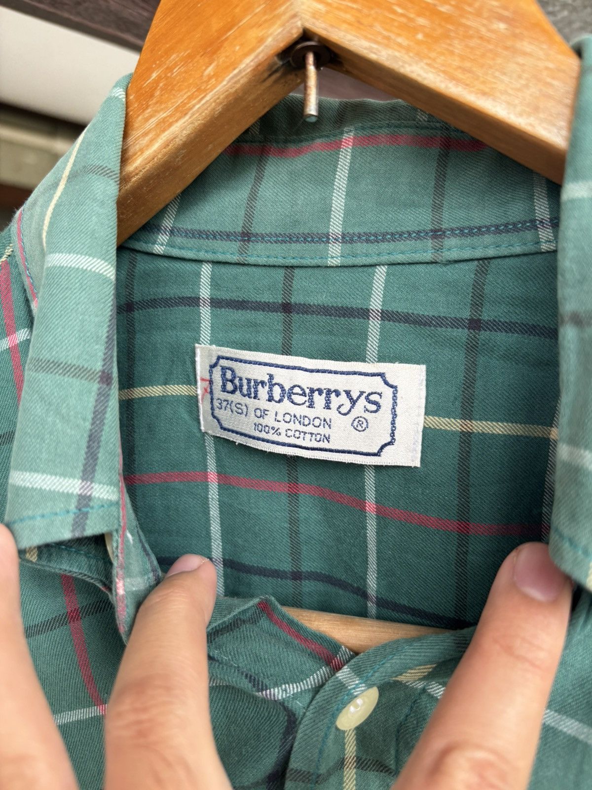 Burberry Burberrys Vintage Shirt Size US S / EU 44-46 / 1 - 6 Thumbnail