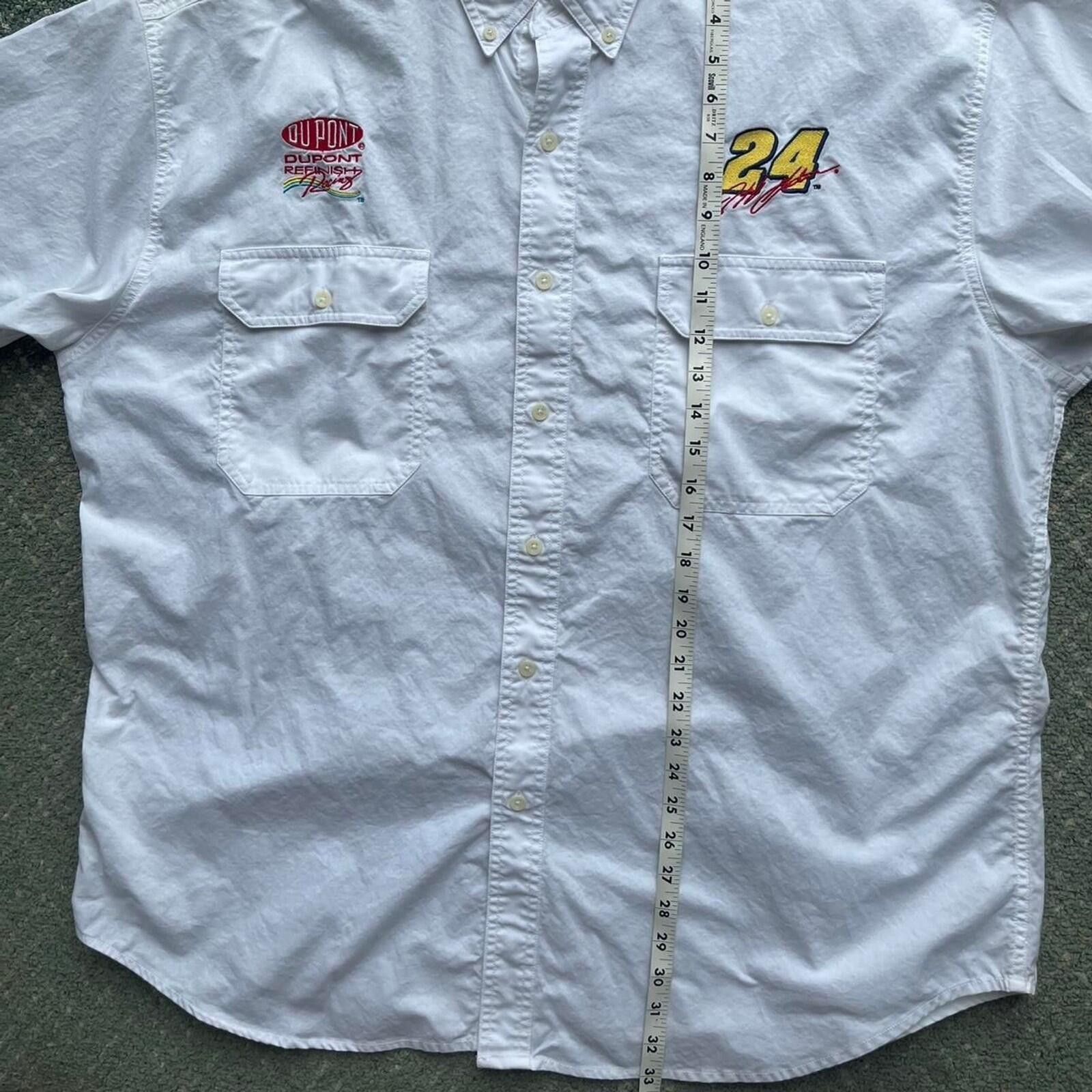 Chase Authentics Chase Authentic Dupont Racing Button Shirt 24 Jeff Gordon Size US XL / EU 56 / 4 - 5 Thumbnail