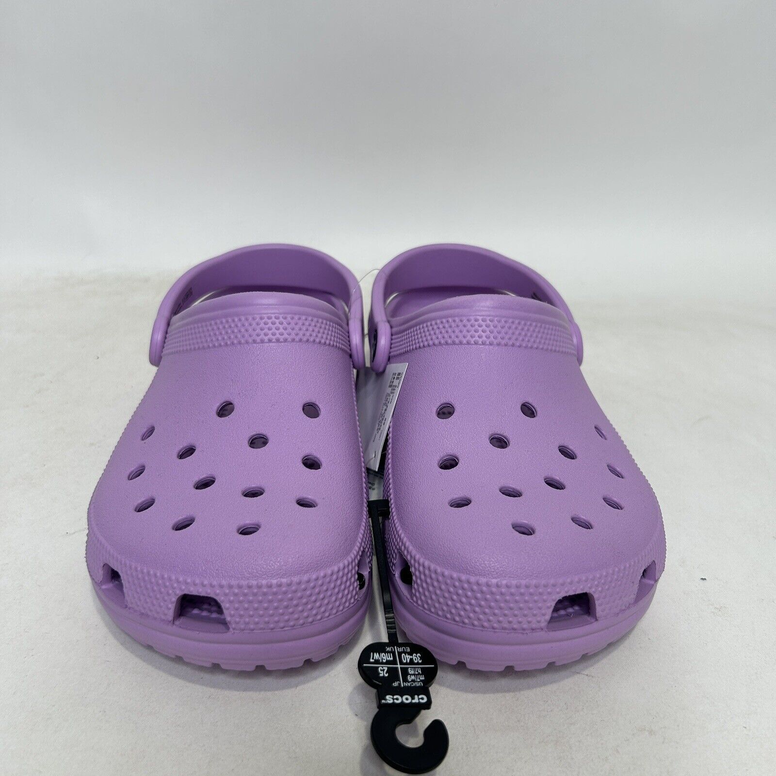Crocs Crocs Classic Clogs Slip-On “Lavender Light Purple Lilac” Size US 9 / IT 39 - 2 Thumbnail