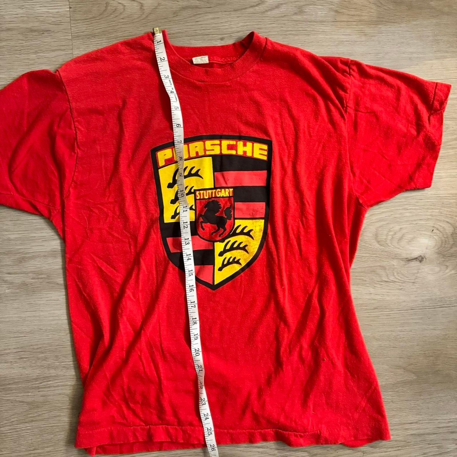 Other Vintage porsche t shirt Size US XL / EU 56 / 4 - 2 Thumbnail