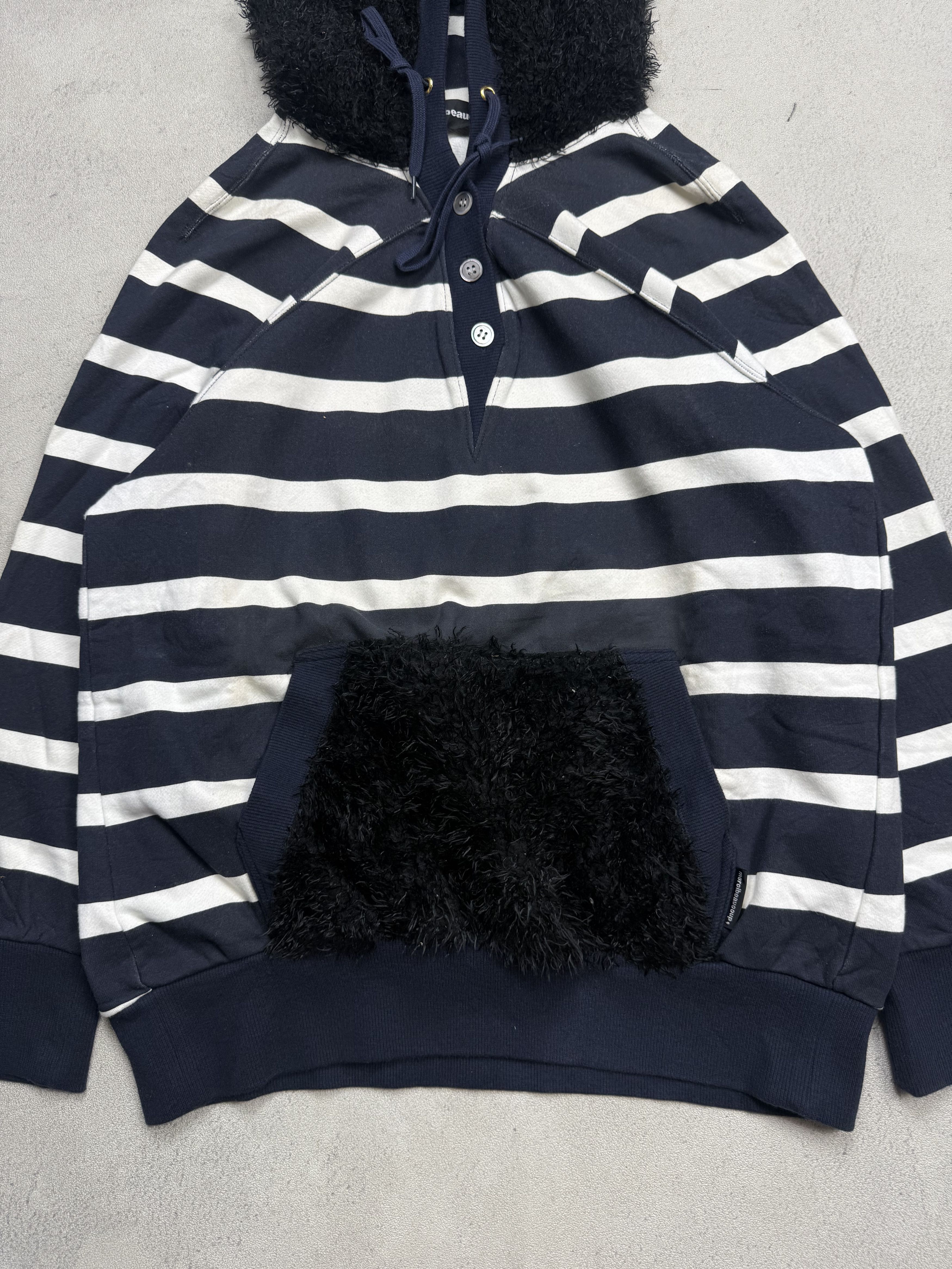 mercibeaucoup Mercibeaucoup Stripes Hoodie Size S / US 4 / IT 40 - 4 Thumbnail