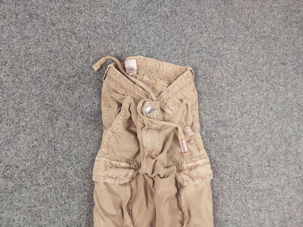 True Religion Vintage True Religion embroidered Faded Cargo Pants Supreme Size US 34 / EU 50 - 4 Thumbnail
