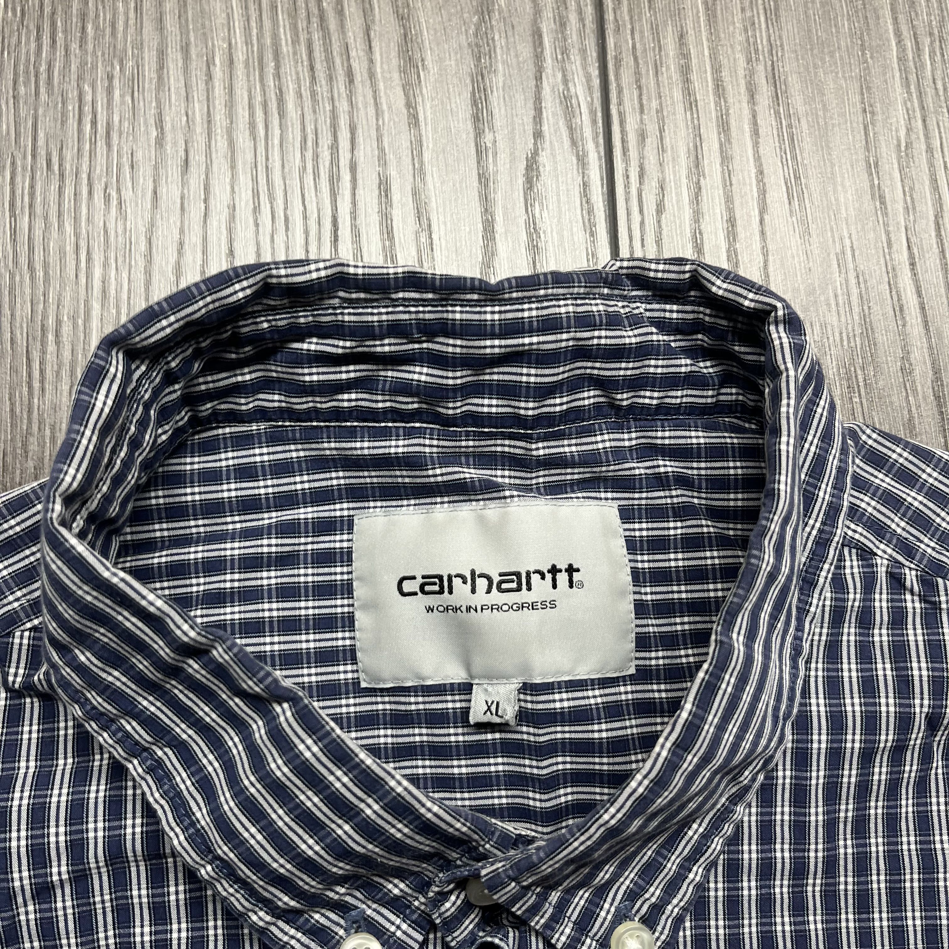 Carhartt × Carhartt Wip Carhartt Wip Work in Progress Streetwear Button Up Shirt Size US XL / EU 56 / 4 - 8 Thumbnail