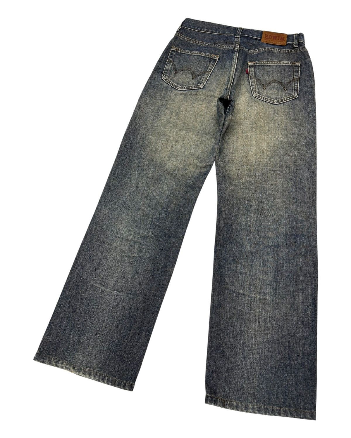 Kapital Edwin 503z Rusty Loose Jean Distressed Denim Size US 28 / EU 44 - 6 Thumbnail