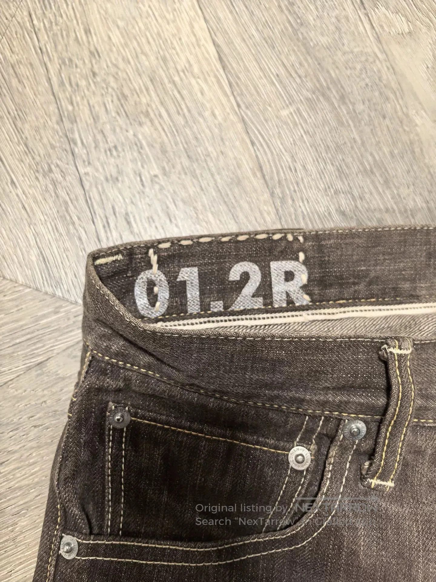 Visvim visvim slim unwash denim pants 01 social sculpture. Size US 32 / EU 48 - 5 Thumbnail