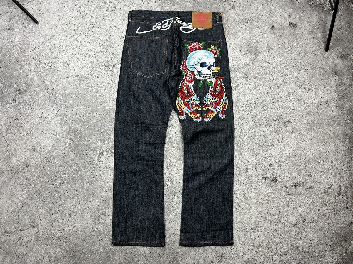 Christian Audigier × Ed Hardy New Ed Hardy Jeans y2k Size US 36 / EU 52 - 1 Thumbnail
