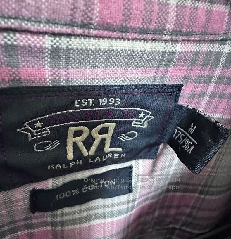 RRL Ralph Lauren RRL Ralph Lauren Vintage plaid shirt Size US M / EU 48-50 / 2 - 8 Thumbnail