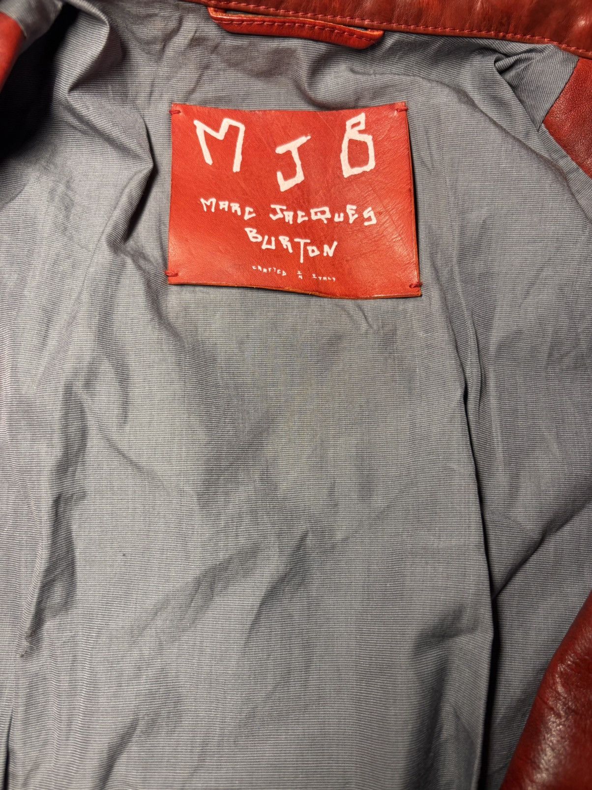 Marc Jacques Burton Vintage mens Marc Jaques Burton leather jacket Size US XS / EU 42 / 0 - 3 Thumbnail