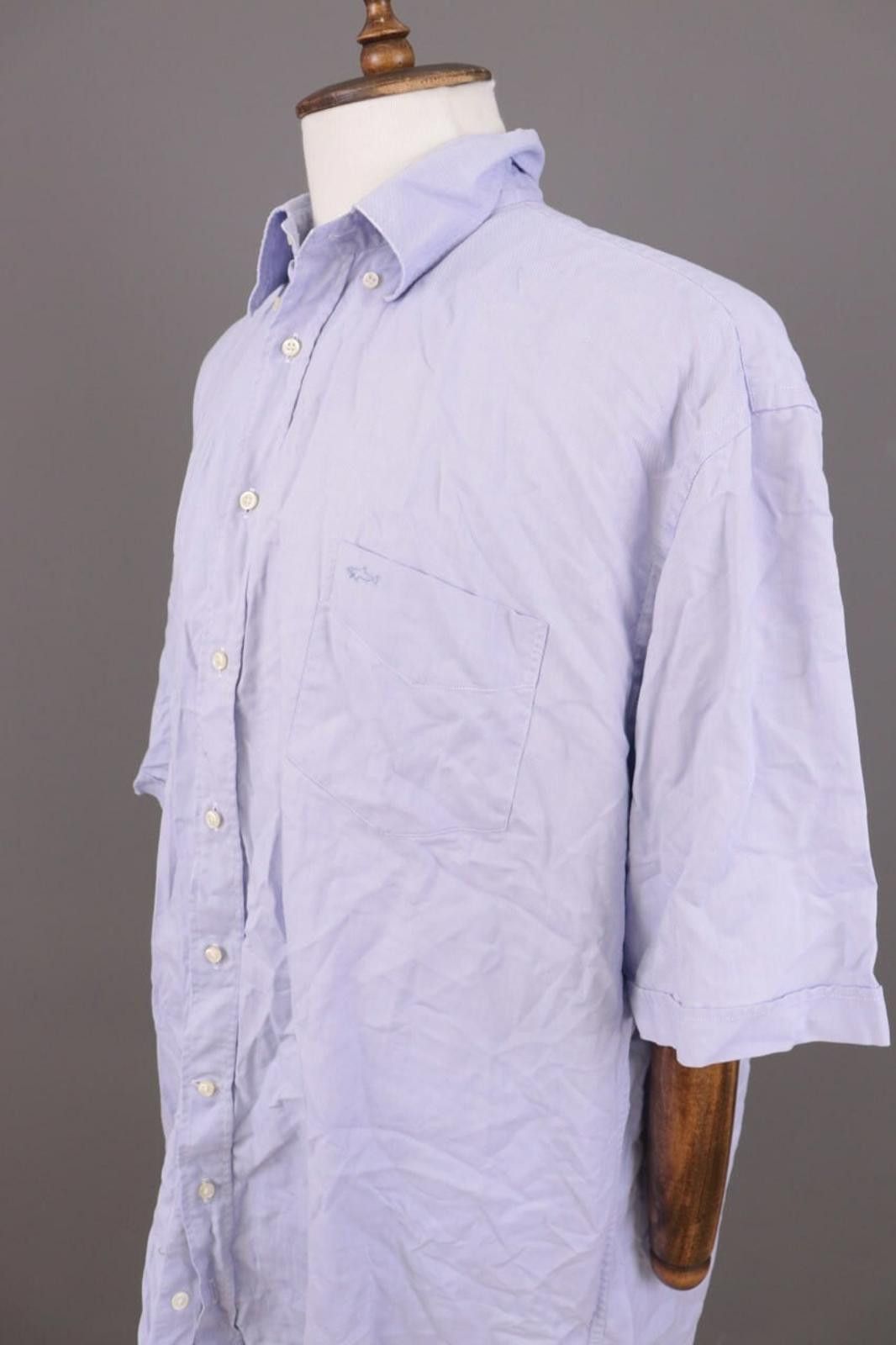 Paul & Shark Paul & Shark Yachting Blue Button Up Shirt Size 47 Size US M / EU 48-50 / 2 - 9 Thumbnail