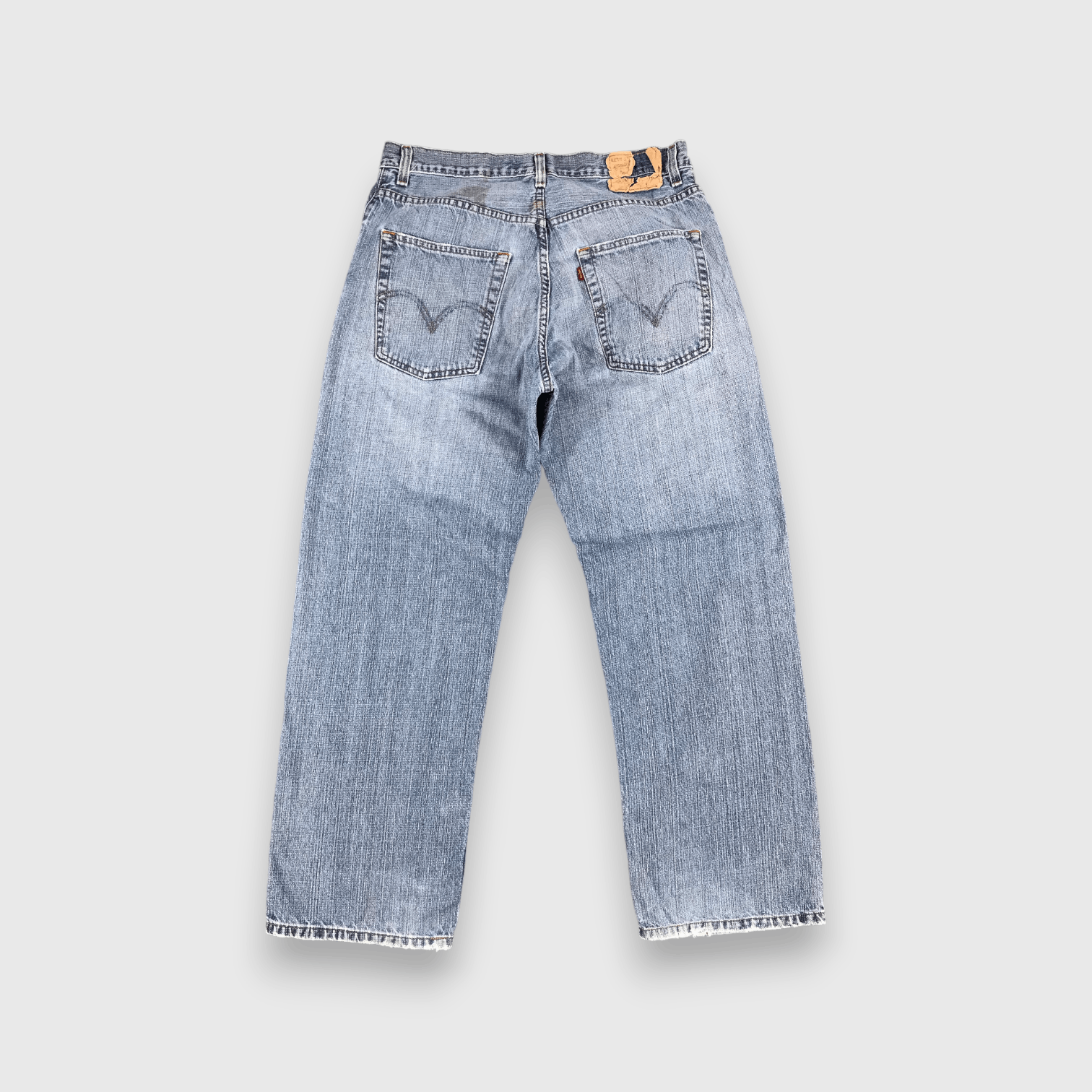 Levi's Vintage Levis Jeans Lot 569 Faded Blue Denim-J1103 Size US 34 / EU 50 - 2 Thumbnail