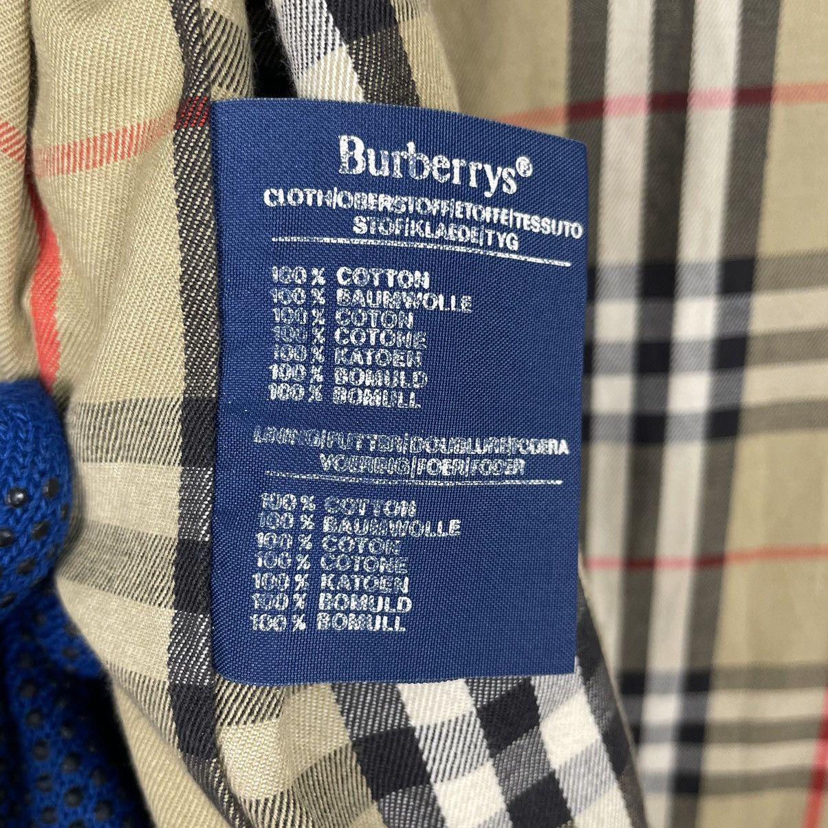 Burberry Prorsum × Vintage 💥VTG BURBERRYS PRORSUM NOVA CHECK TRENCH COAT Size US L / EU 52-54 / 3 - 9 Thumbnail