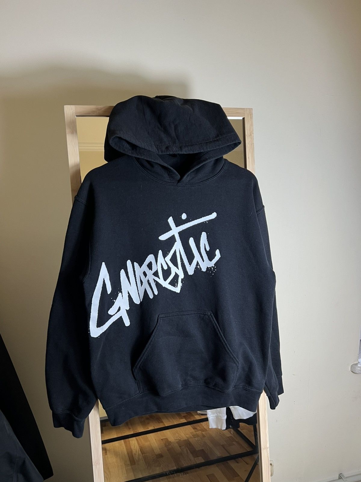 Gnarcotic Gnarcotic Lil Gnar Oversized Logo Hoodie Black Small Y2K Size US S / EU 44-46 / 1 - 1 Thumbnail