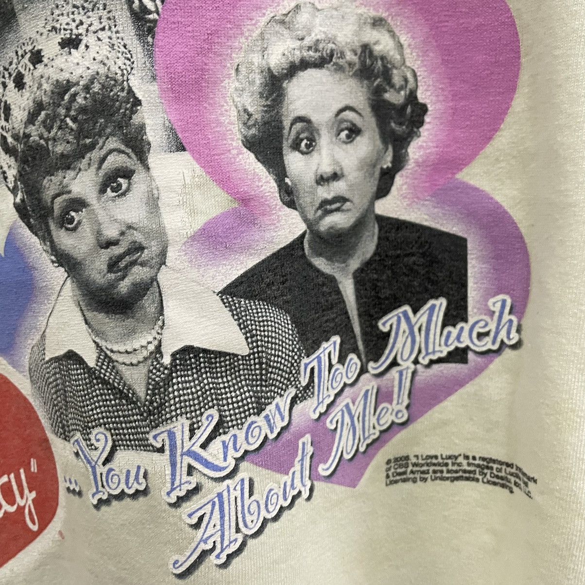 Vintage 🔥Vintage Y2K I Love Lucy Promo Sitcom Movie Tee Size US L / EU 52-54 / 3 - 4 Thumbnail