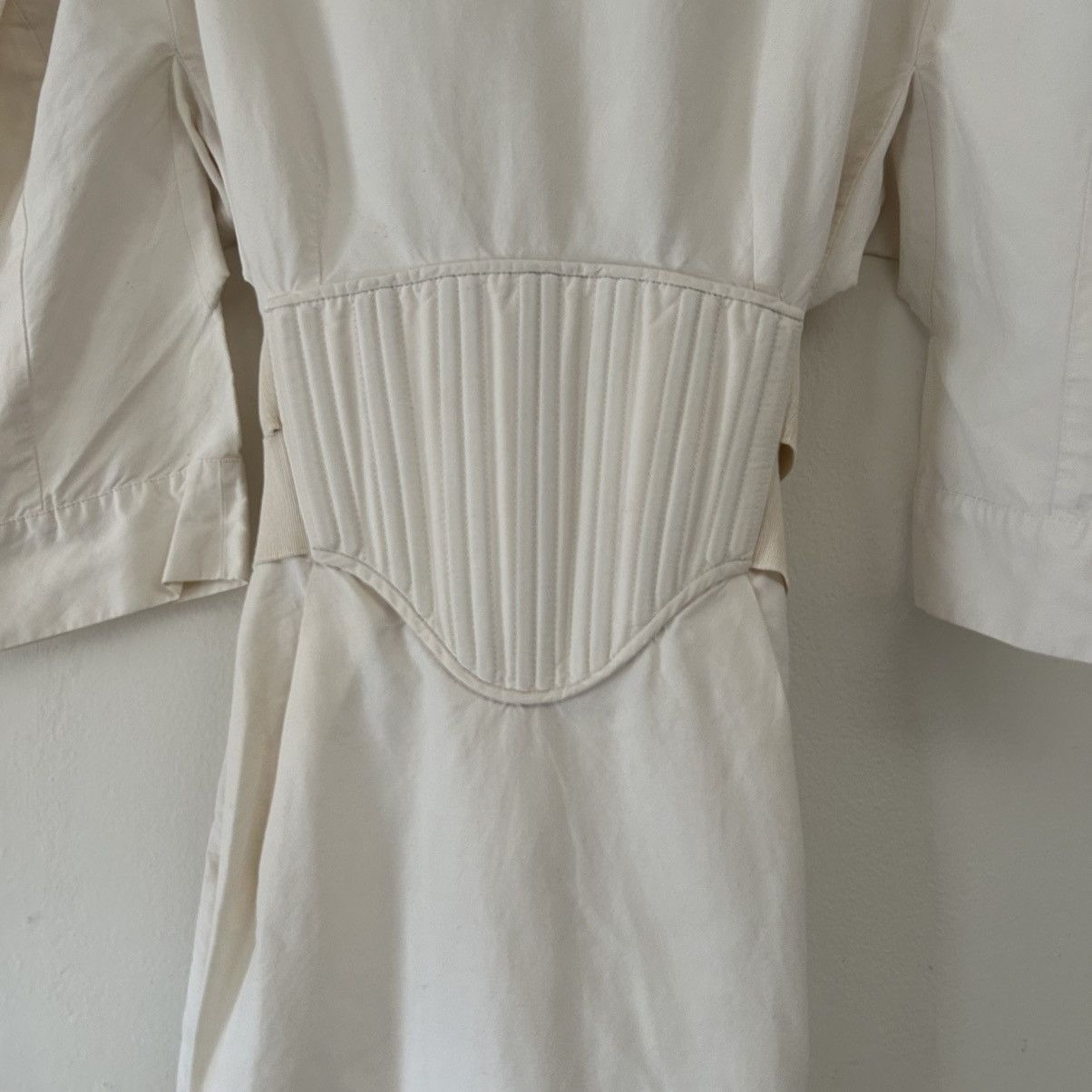 Stella McCartney Stella McCartney SS17 Corset Puff Midi Dress Size S / US 4 / IT 40 - 5 Thumbnail