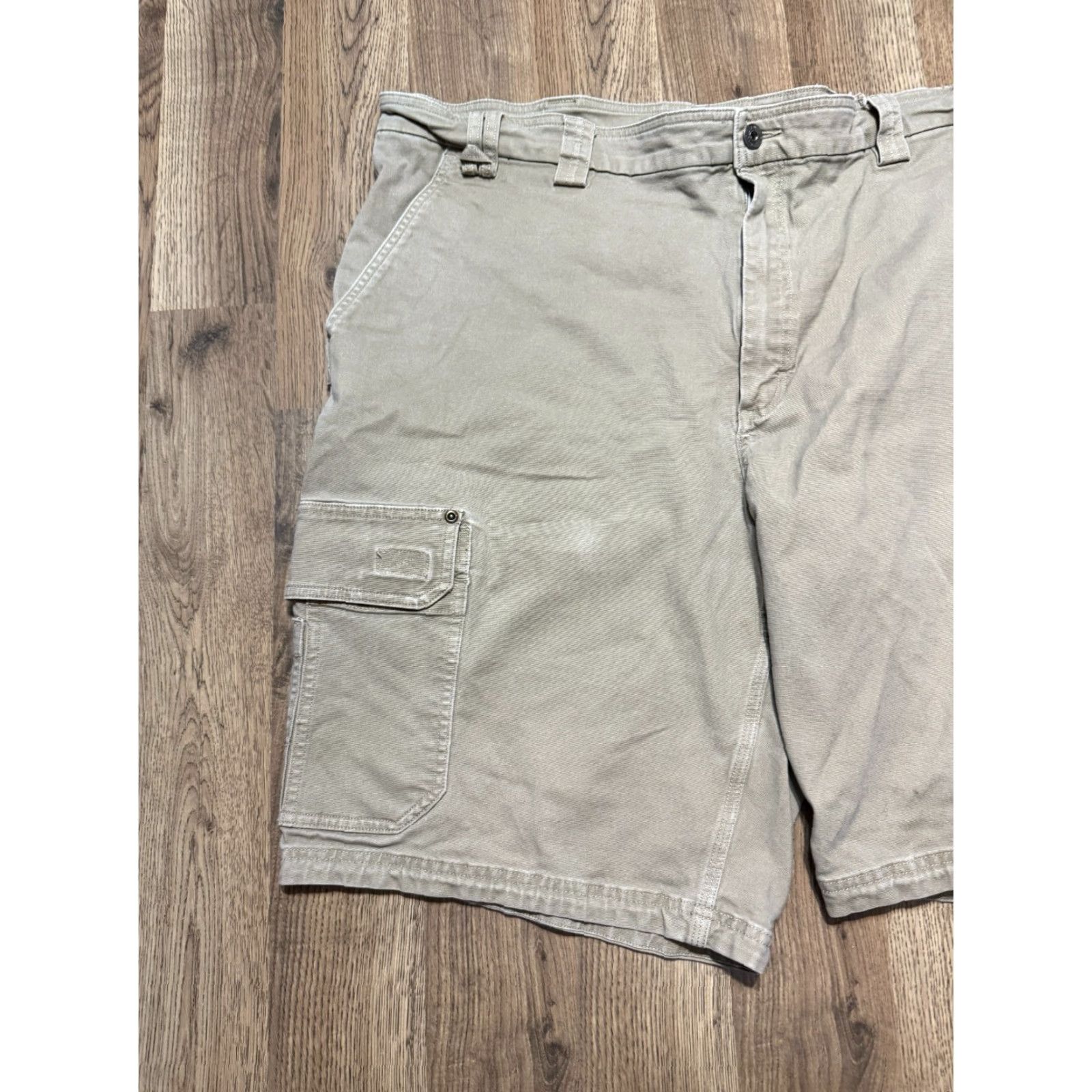 CO Duluth Trading Co Shorts Cargo Pockets Brown Size 48 Men Flex Fire Hose Outdoor Workwear Pants Mens Size US 32 / EU 48 - 4 Thumbnail