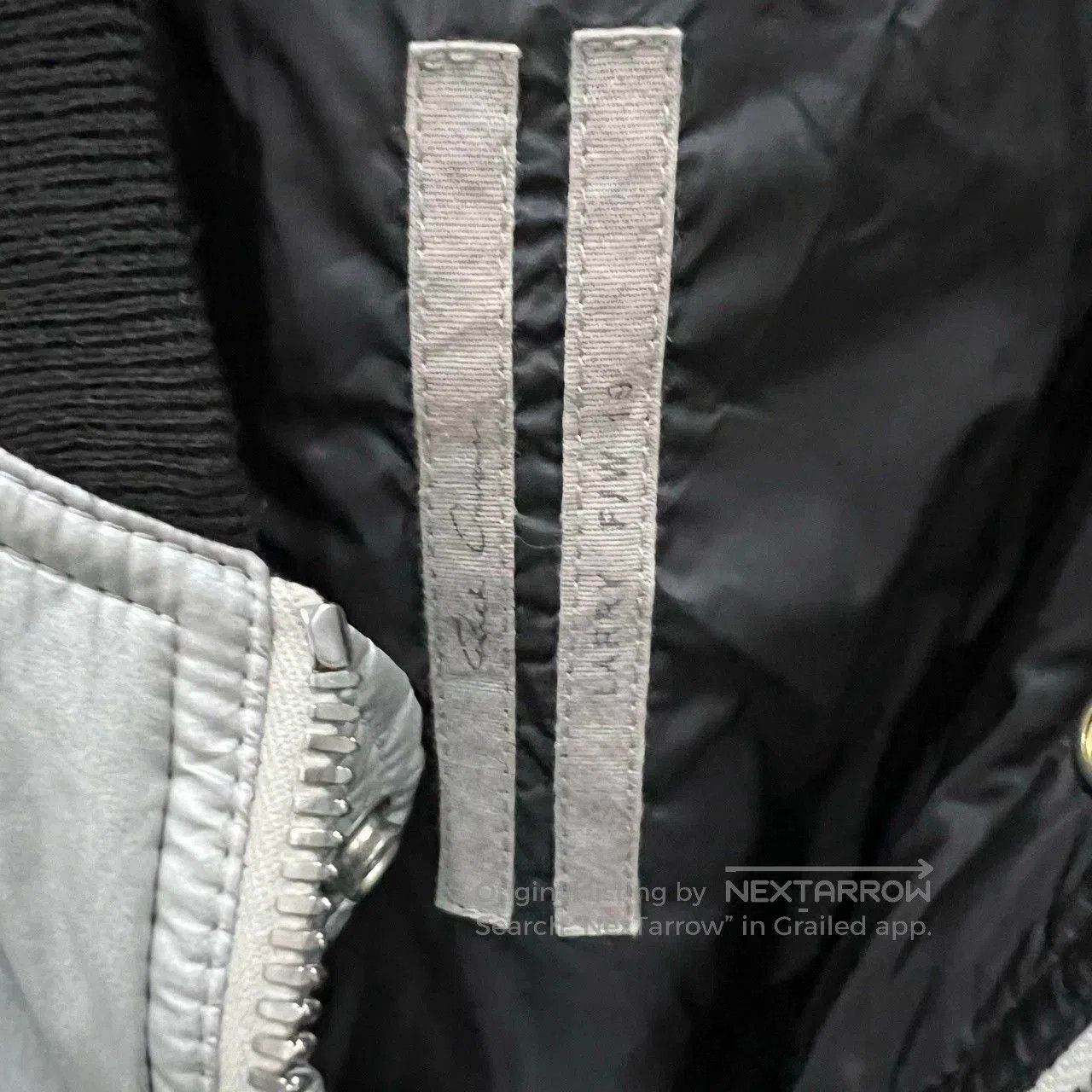 Rick Owens rick owens black silver zippered jacket. Size US M / EU 48-50 / 2 - 3 Thumbnail