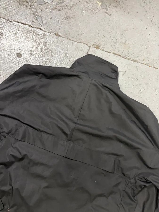 Yves Saint Laurent AW2003 Yves Saint Laurent Black Asymmetrical Classy Windbreaker Jacket Size US M / EU 48-50 / 2 - 6 Thumbnail