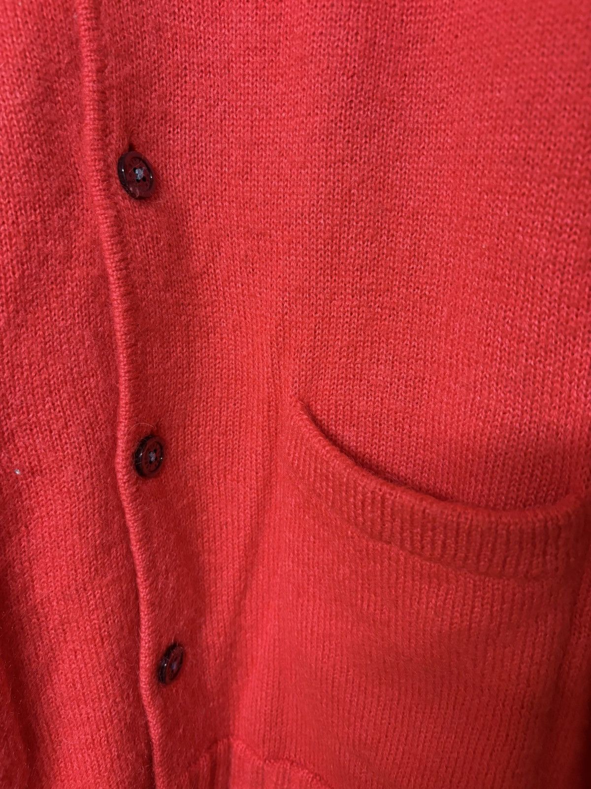 Aime Leon Dore Aime Leon Dore red mohair cardigan Size US XL / EU 56 / 4 - 3 Thumbnail