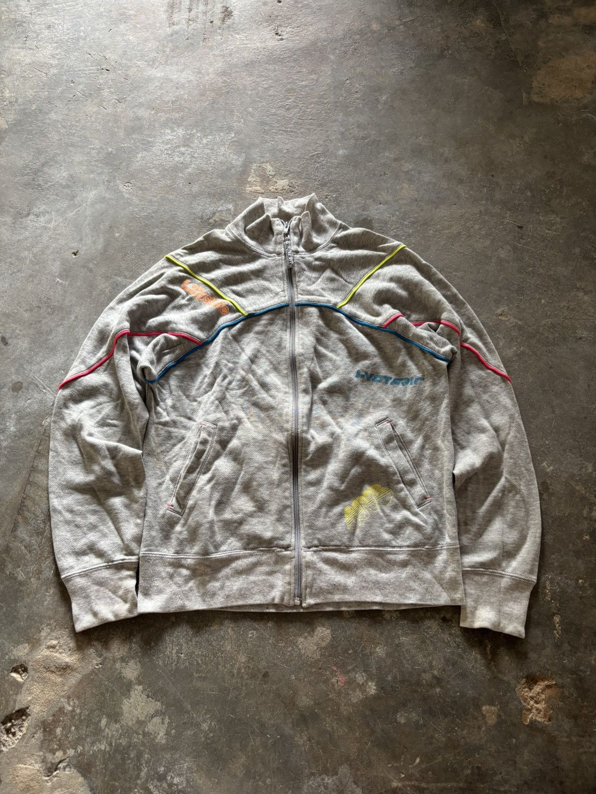 Hysteric Glamour rare hysteric glamour sweat tracktop multicolor lining Size US S / EU 44-46 / 1 - 1 Thumbnail