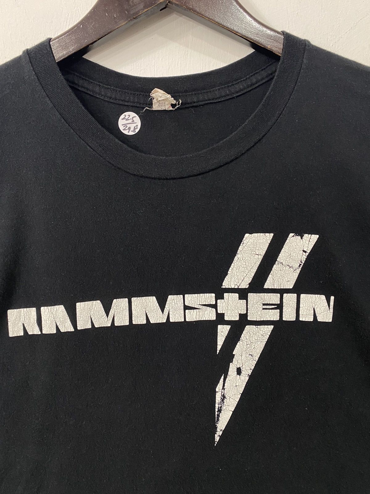 Band Tees 💥VINTAGE RAMMSTEIN gothic metal band symbol tee shirt Size US XL / EU 56 / 4 - 3 Thumbnail