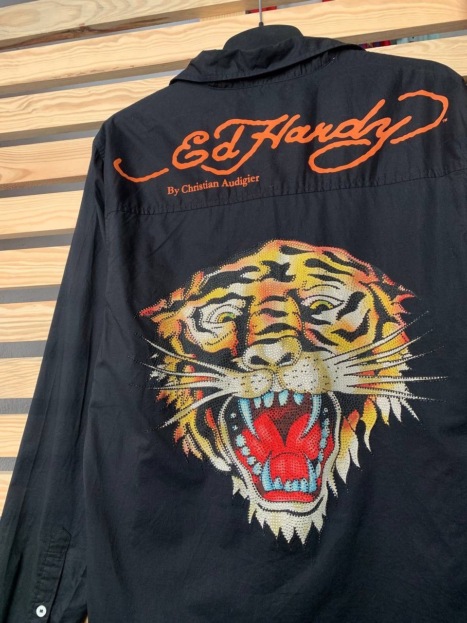 Christian Audigier × Ed Hardy × Vintage Vintage Ed Hardy button up shirt Size US M / EU 48-50 / 2 - 9 Thumbnail