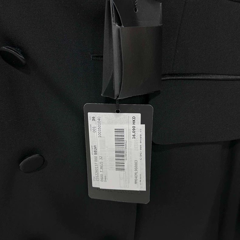Max Mara Max Mara High-end line long black label suit jacket Size XS / US 0-2 / IT 36-38 - 6 Thumbnail
