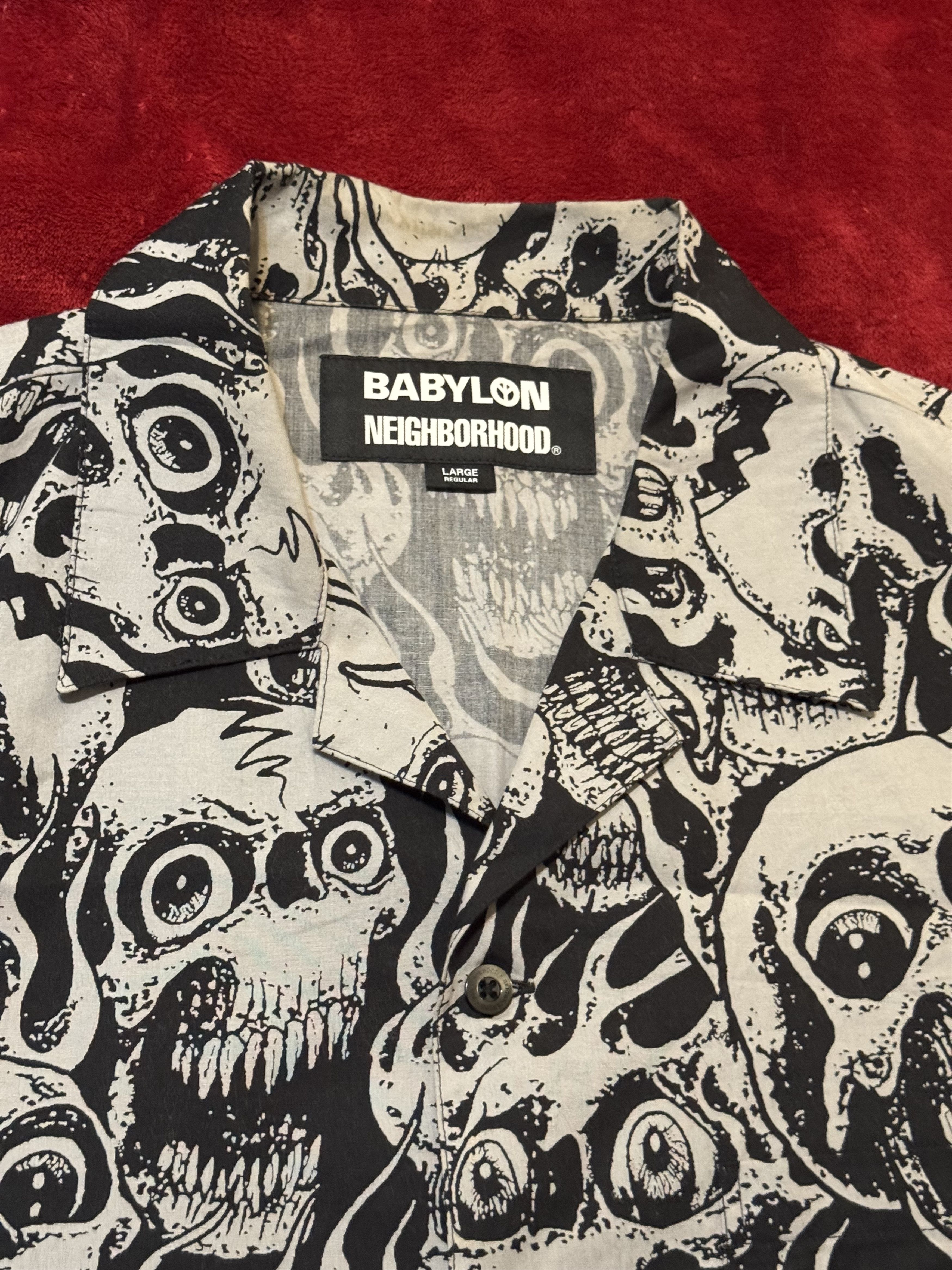 Neighborhood Neighborhood x Babylon Shirt Grey Size US L / EU 52-54 / 3 - 3 Thumbnail