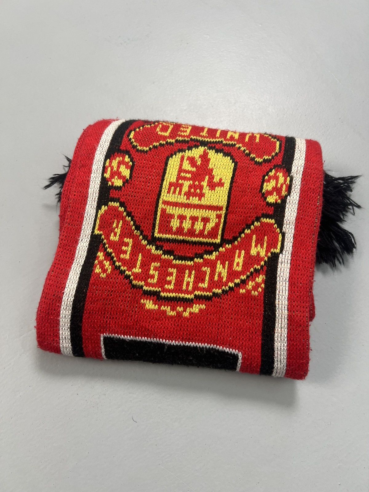 Vintage Manchester united scarf Size ONE SIZE - 6 Thumbnail